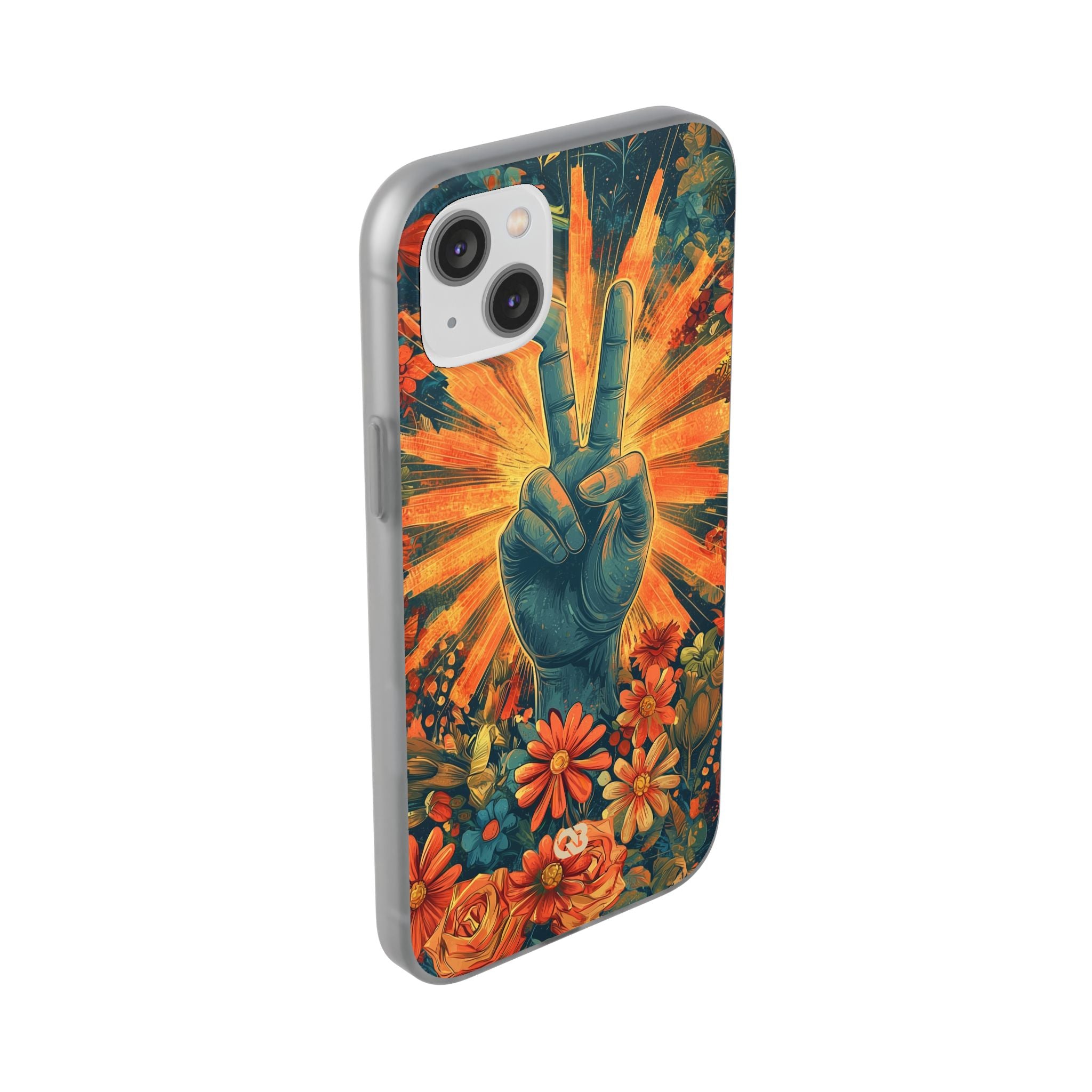 Radiant Peace Bloom · Soft Phone Case for iPhone