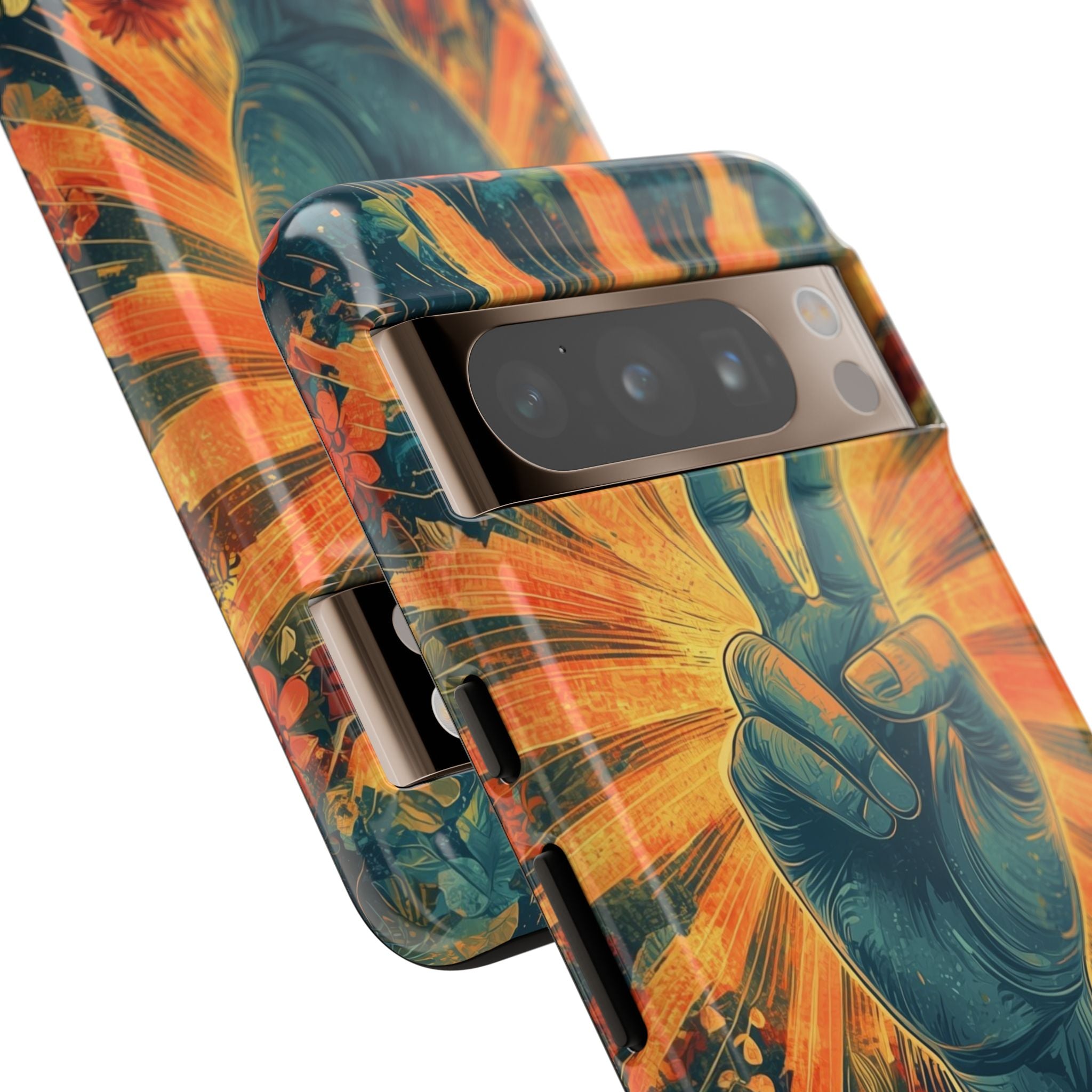 Radiant Peace Bloom · Tough Phone Case for Google Pixel