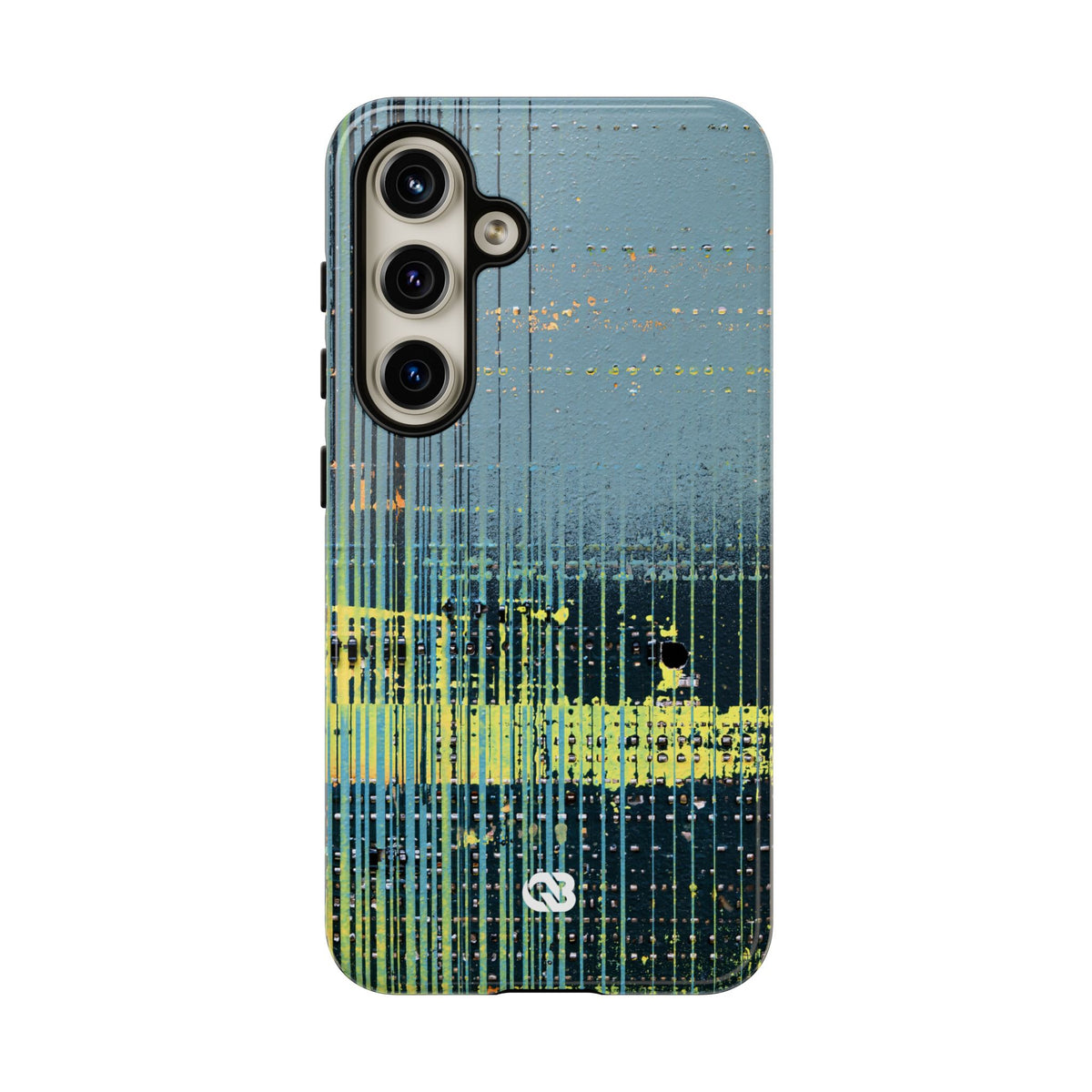 Acid Raster Circuit · Tough Phone Case for Samsung · Teal