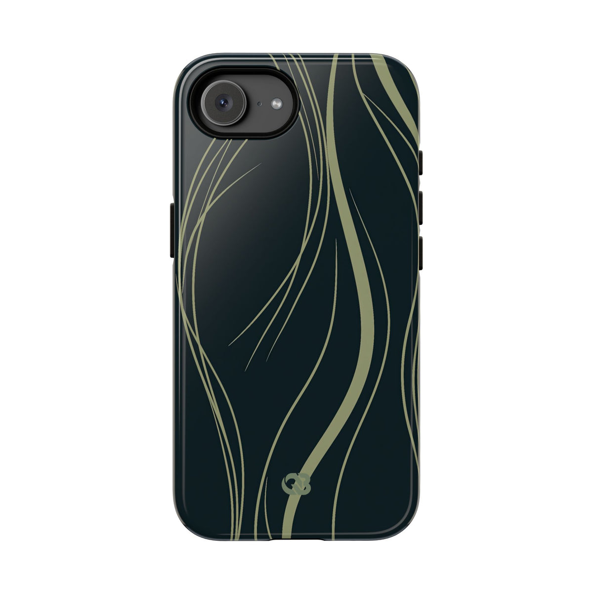 Serpentine Reeds · Tough Phone Case for iPhone · Green