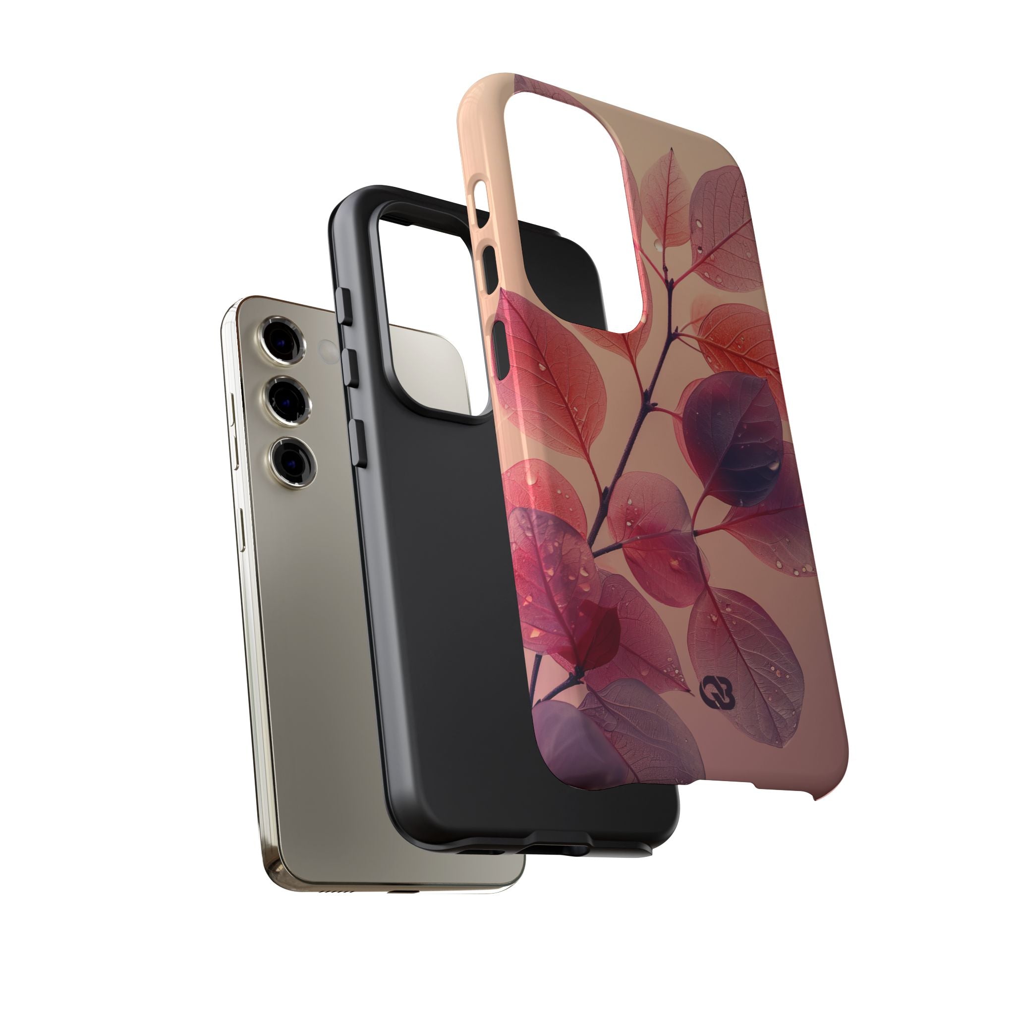 Dewy Magenta Foliage · Tough Phone Case for Samsung
