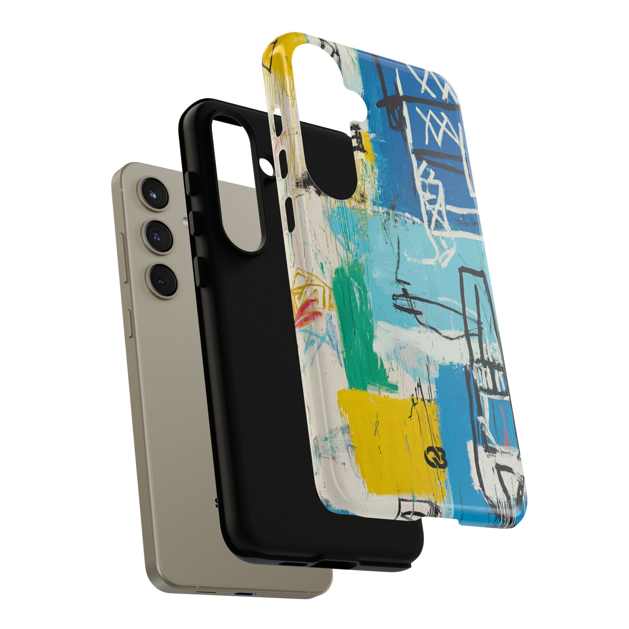 Azure Urban Scribble · Tough Phone Case for Samsung