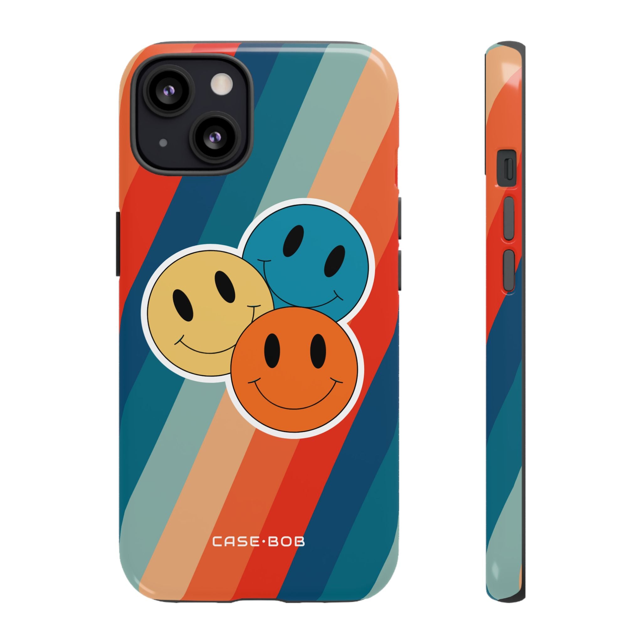 Triple Smile Breeze iPhone 13 Case - Tough