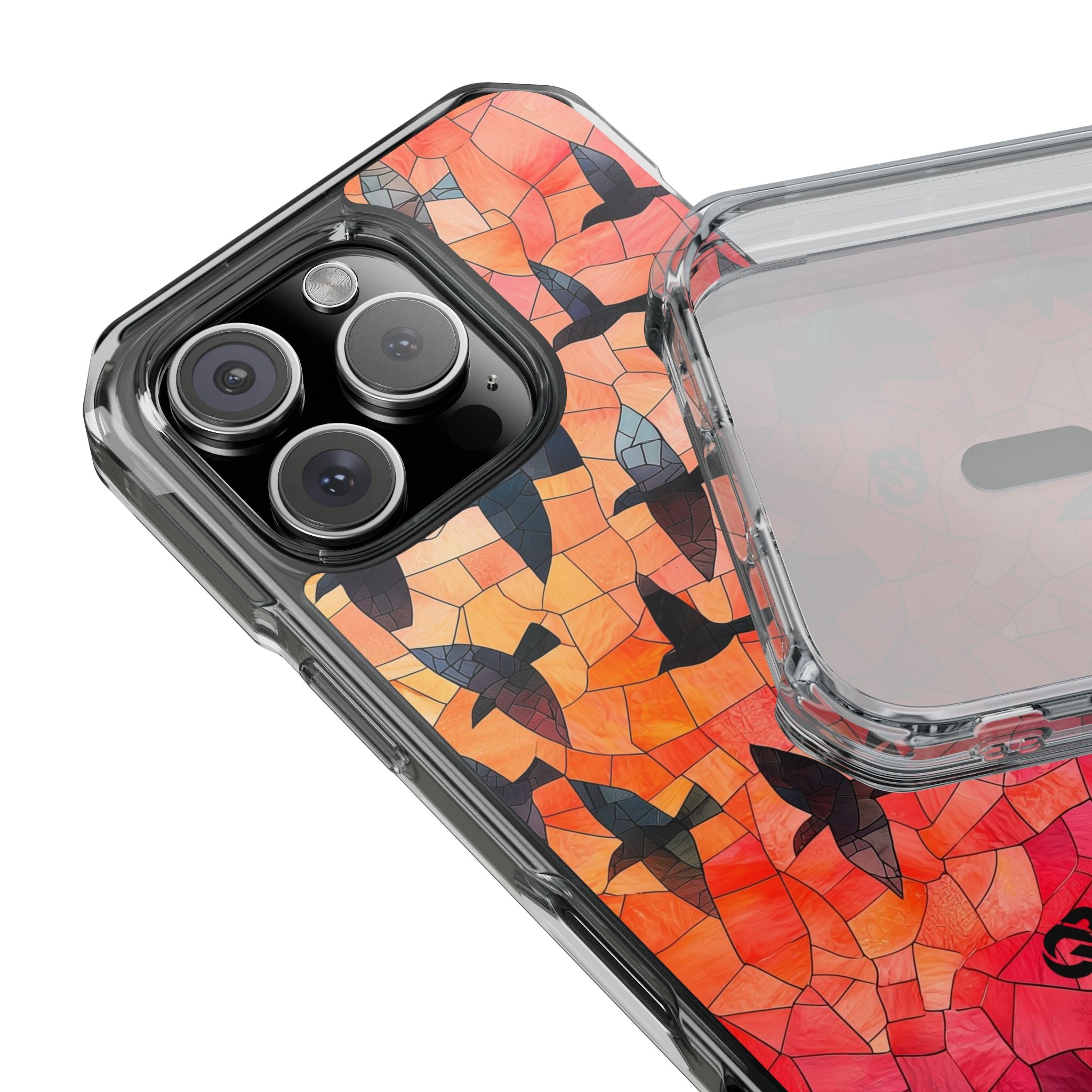 Ember Mosaic Wings · Impact Coque de téléphone pour iPhone · Magsafe