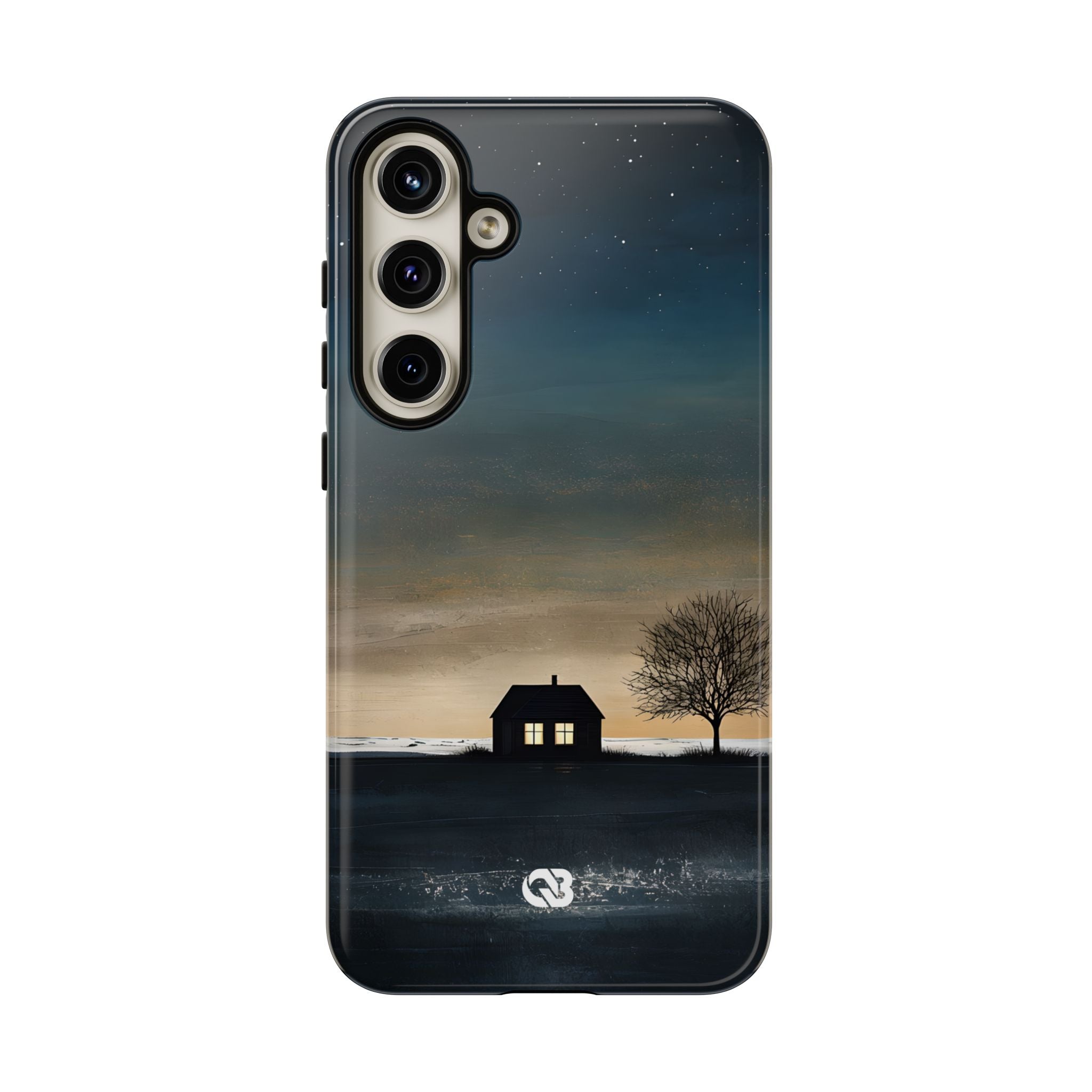 Midnight Cabin Glow · Tough Handyhülle für Samsung