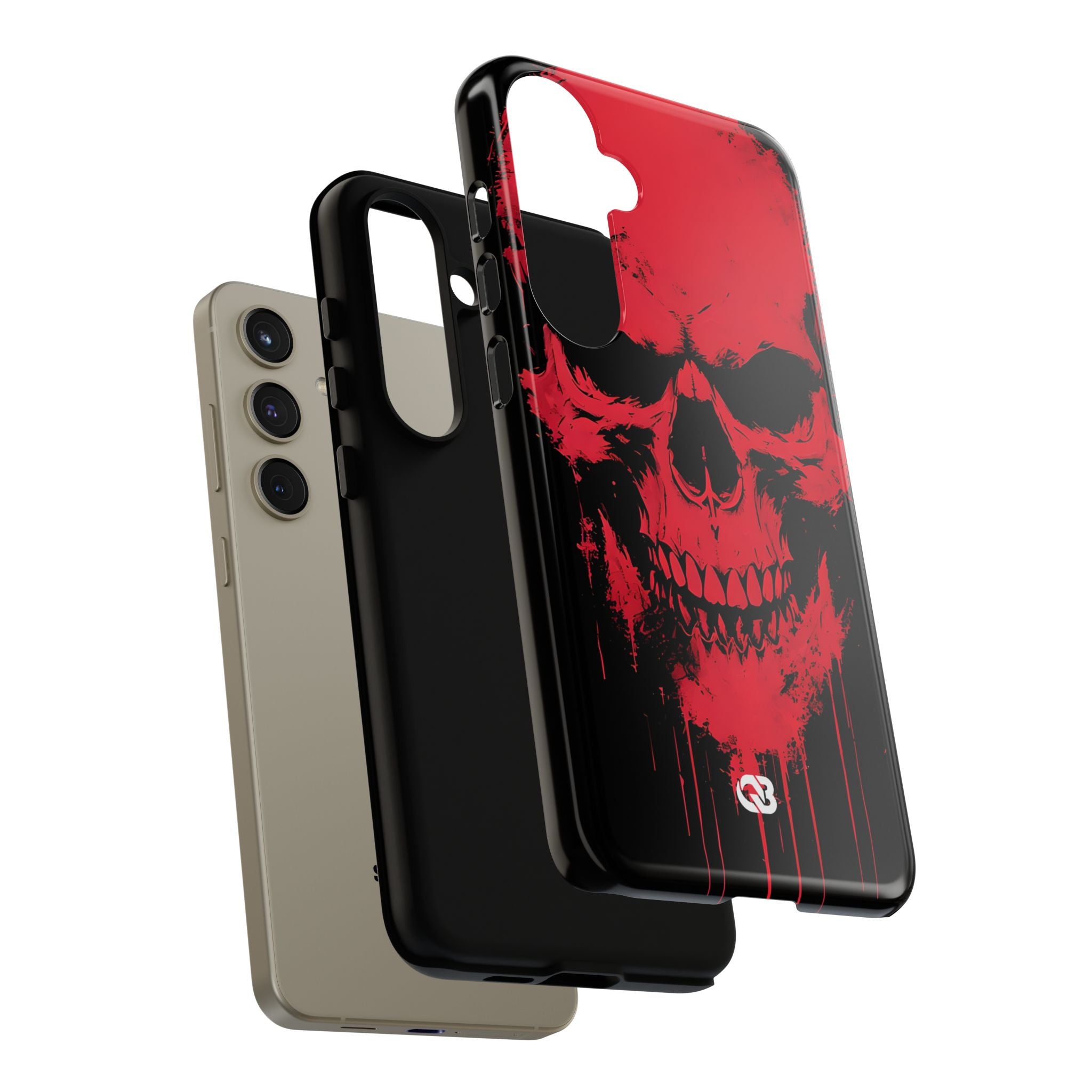Crimson Street Skull · Tough Case na telefon Samsung