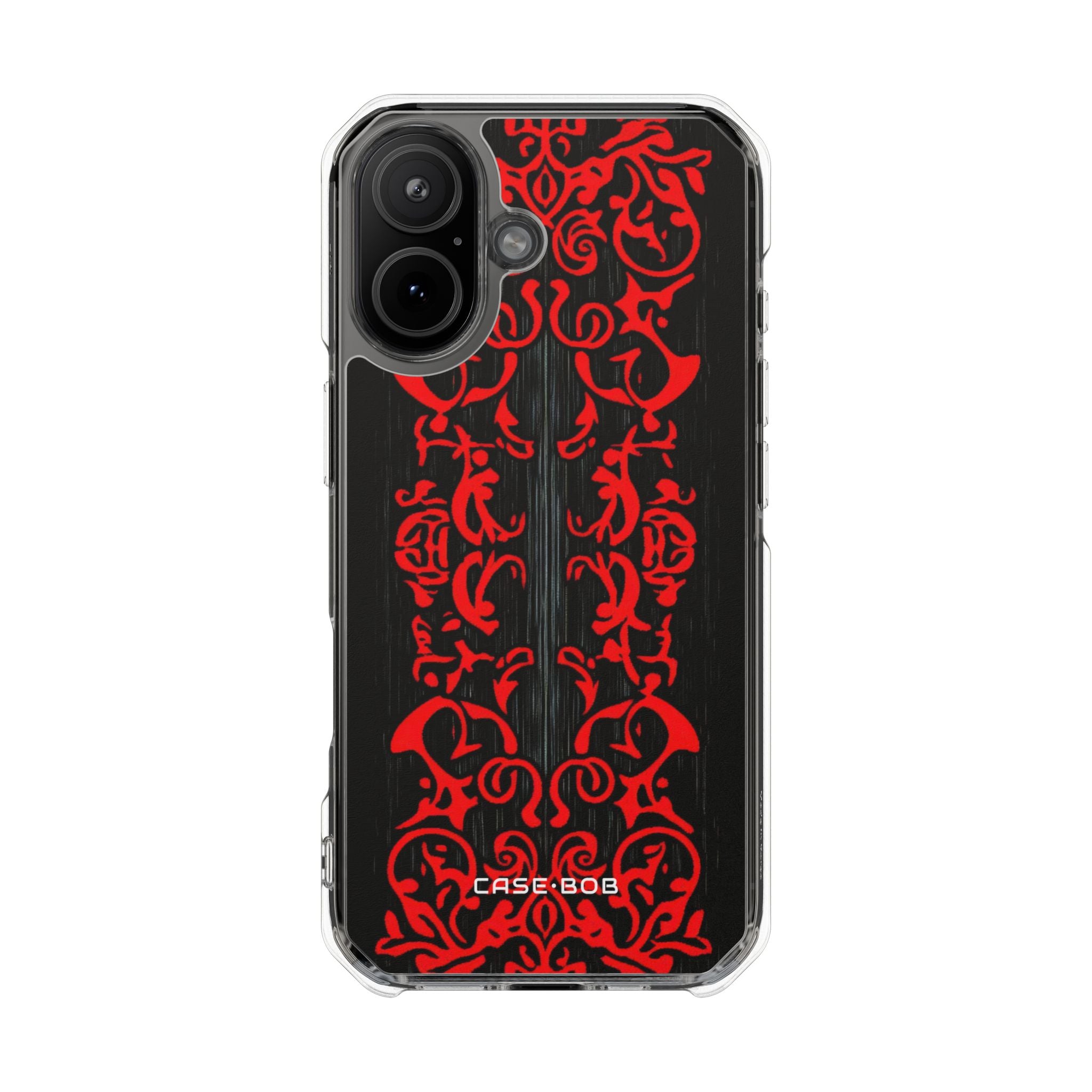 Crimson Cascade iPhone 17 Case - Impact