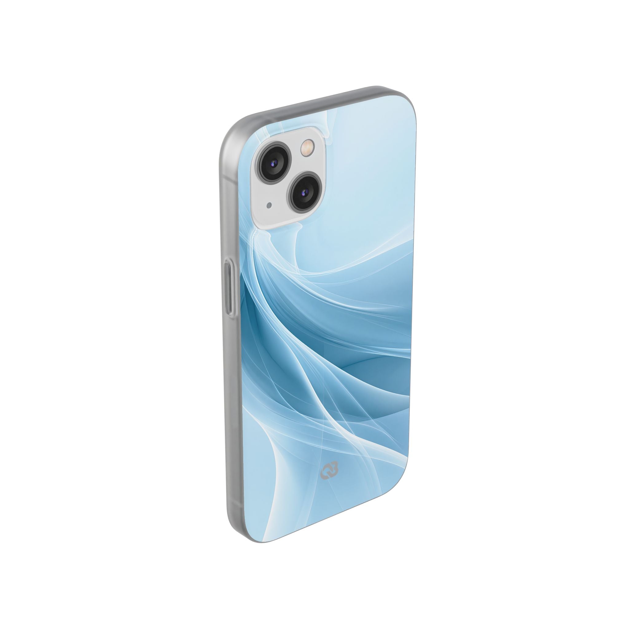 Blue Lite Phone Case for iPhone - Arctic Silk Drift