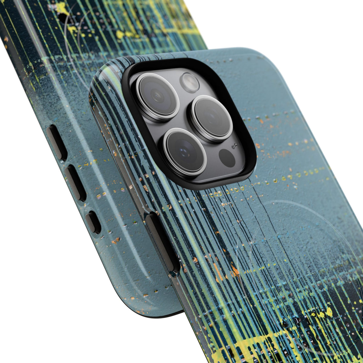 Acid Raster Circuit · Tough 2.0 Magnetic Phone Case for iPhone · Teal