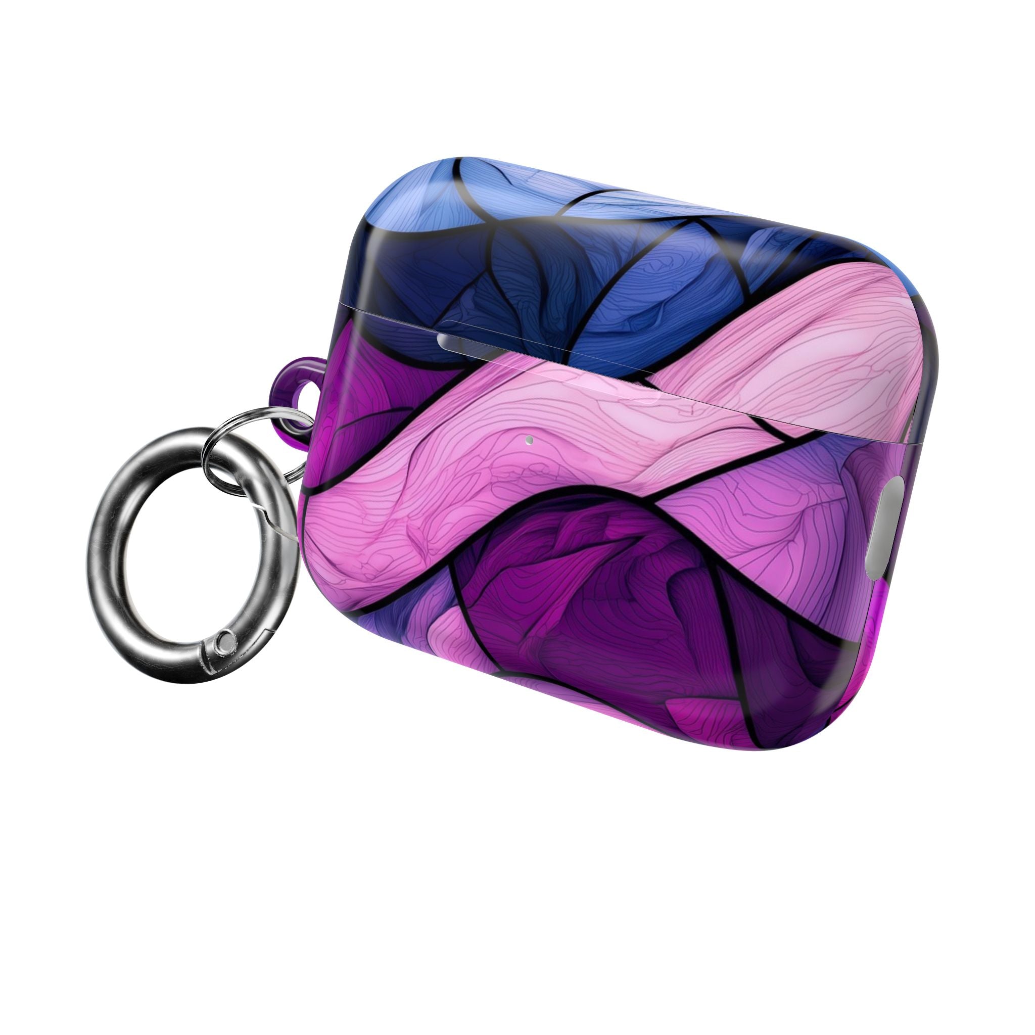 Purple Wavewood - AirPods Case