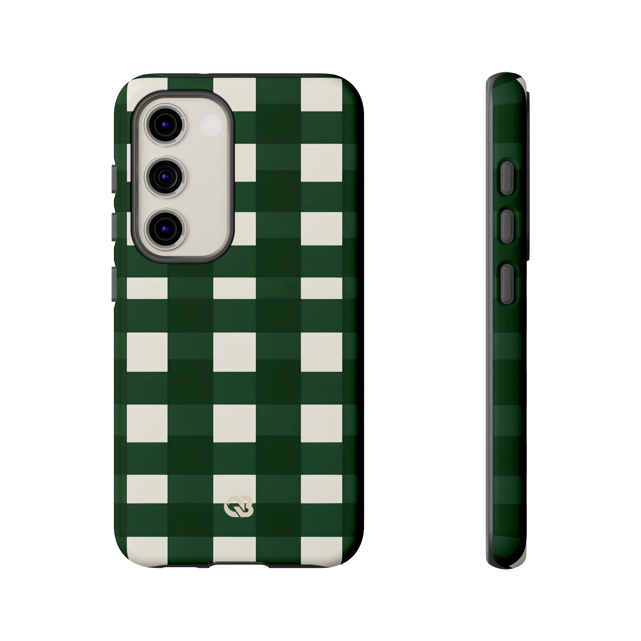 Hunter Green Plaid · Tough Handyhülle für Samsung