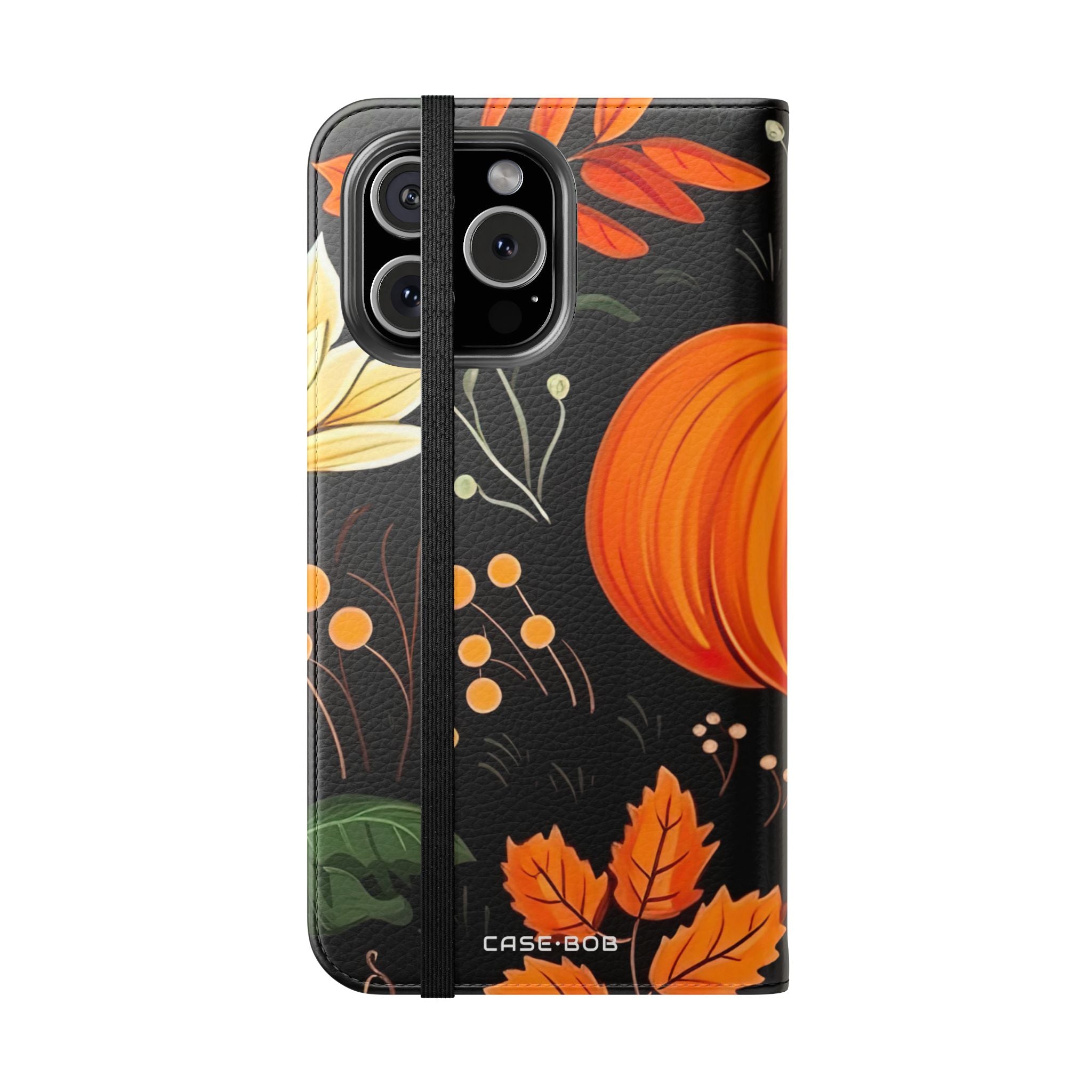 Pumpkin Glow - iPhone 16 Max Case - Wallet