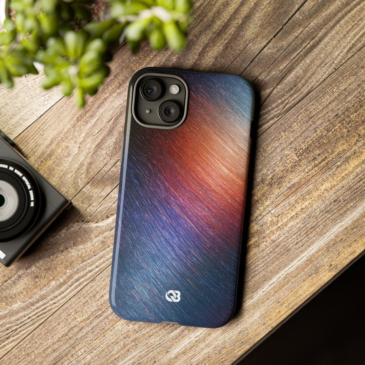 Radiant Energy Stream · Tough Phone Case for iPhone · Blue