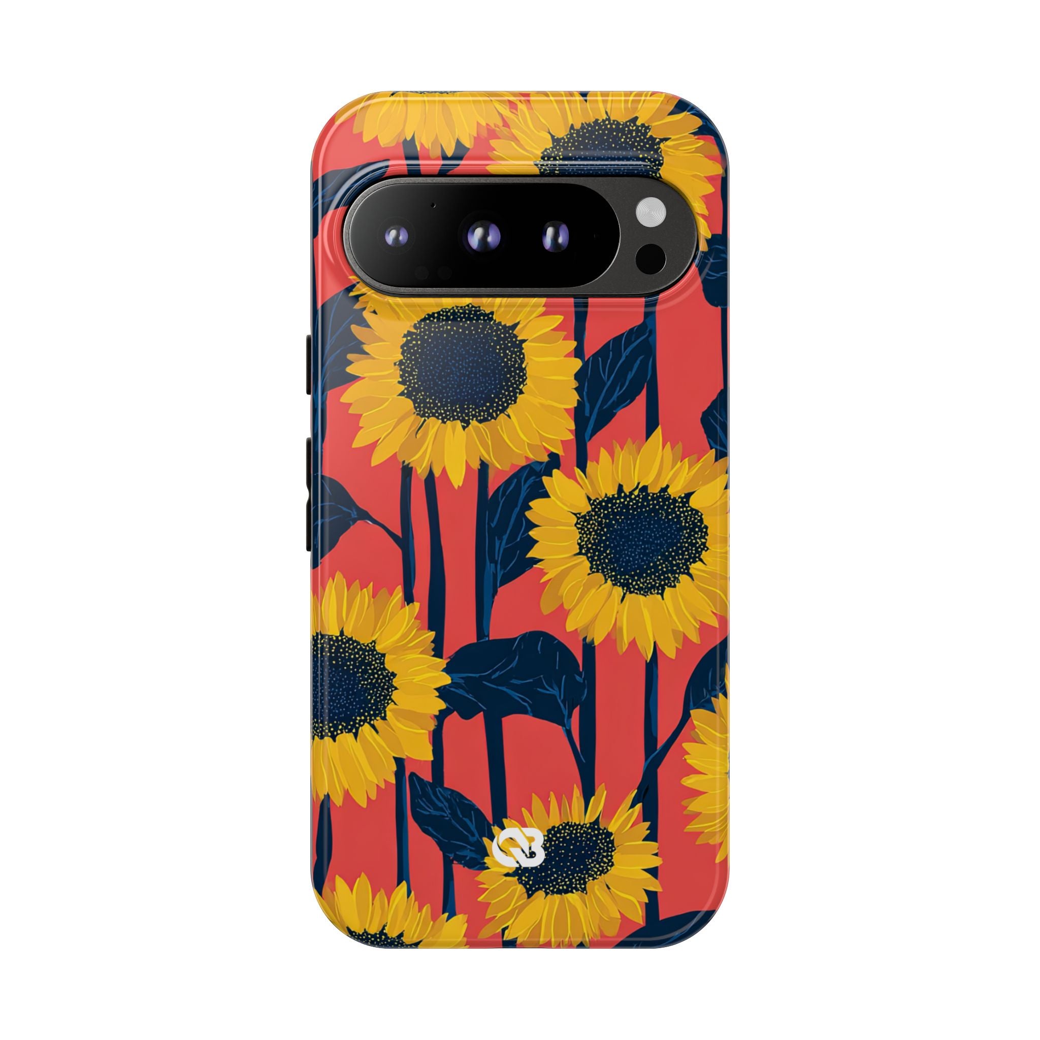 Solar Navy Bloom · Tough Phone Case for Google Pixel
