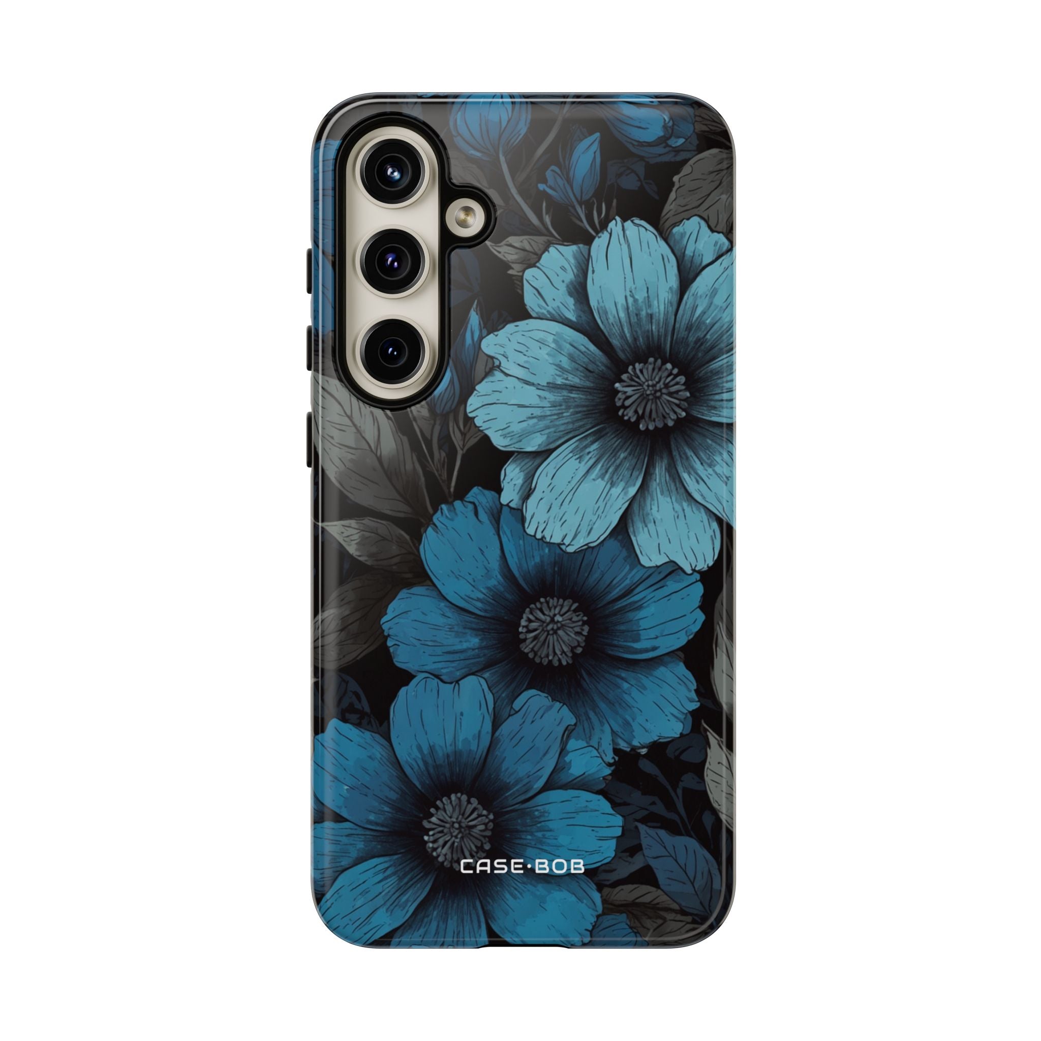 Blue Petal Radiance Samsung S24 Plus Case - Tough