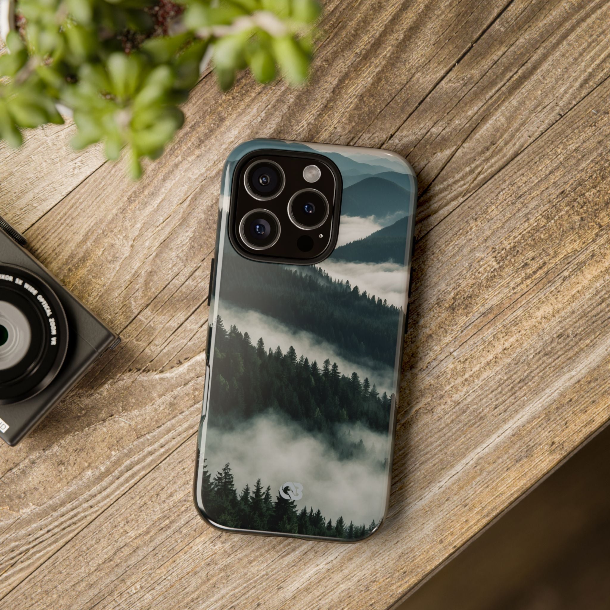 Misty Pine Peaks · Tough Phone Case for iPhone