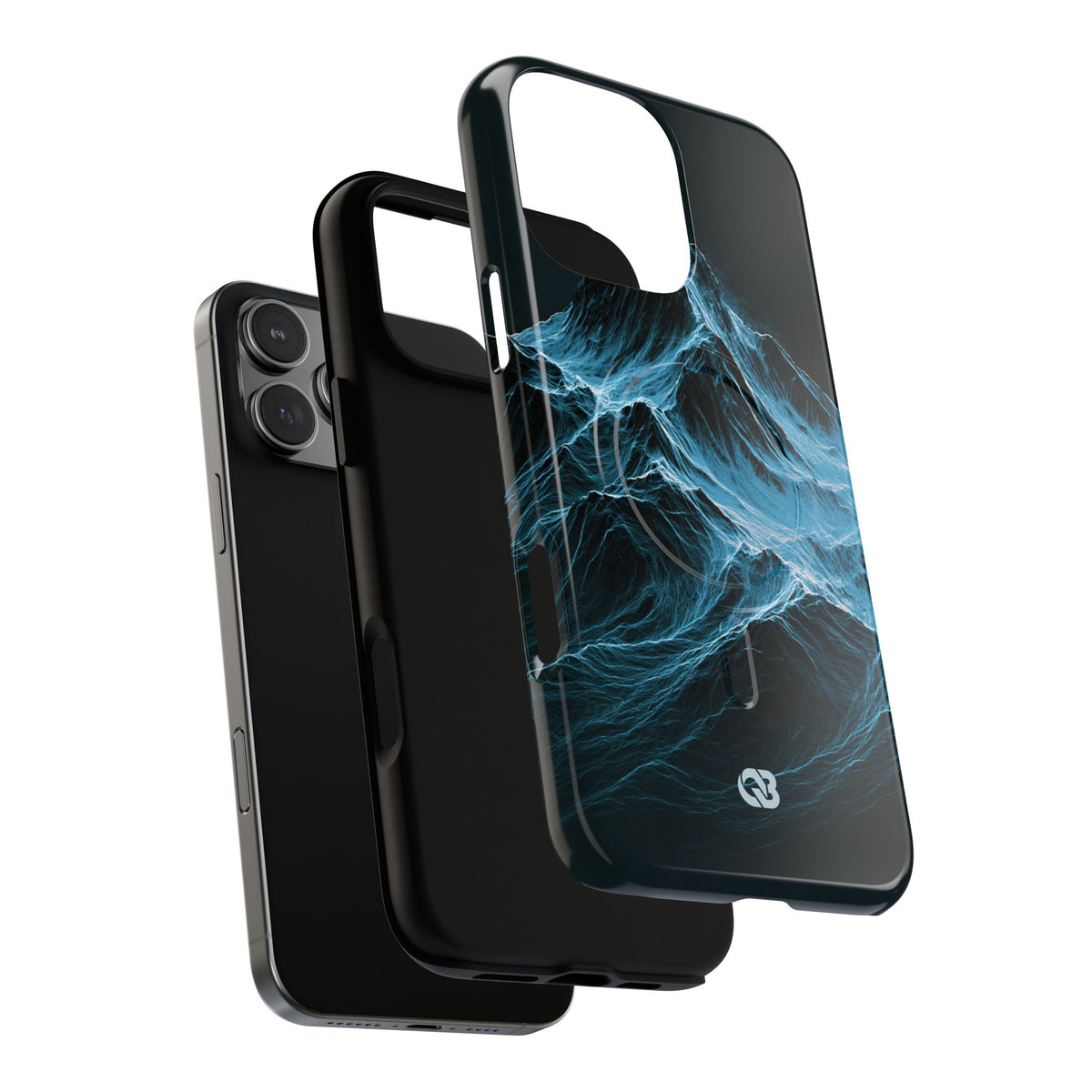 Nordic Frost Peak · Tough 2.0 Magnetic Phone Case for iPhone · Blue