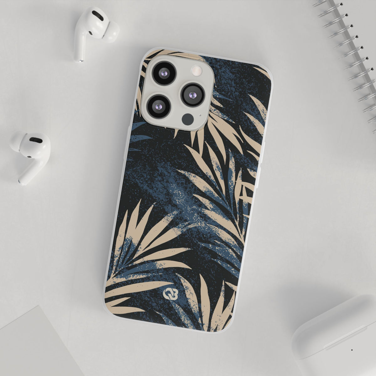 Indigo Palm Horizon · Lite Phone Case for iPhone · Blue