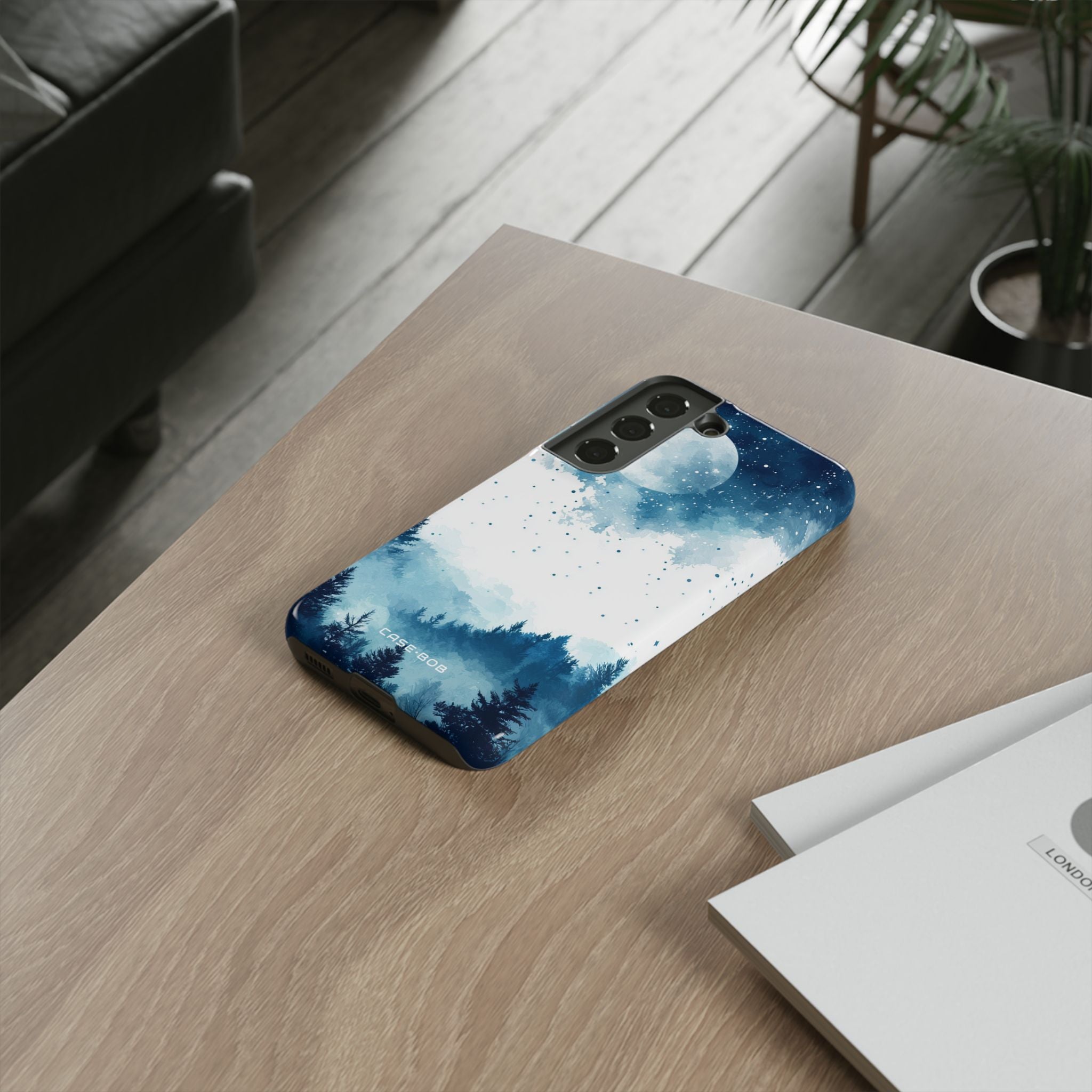 Lysende Måneskinn Samsung S22 Cover - Tough