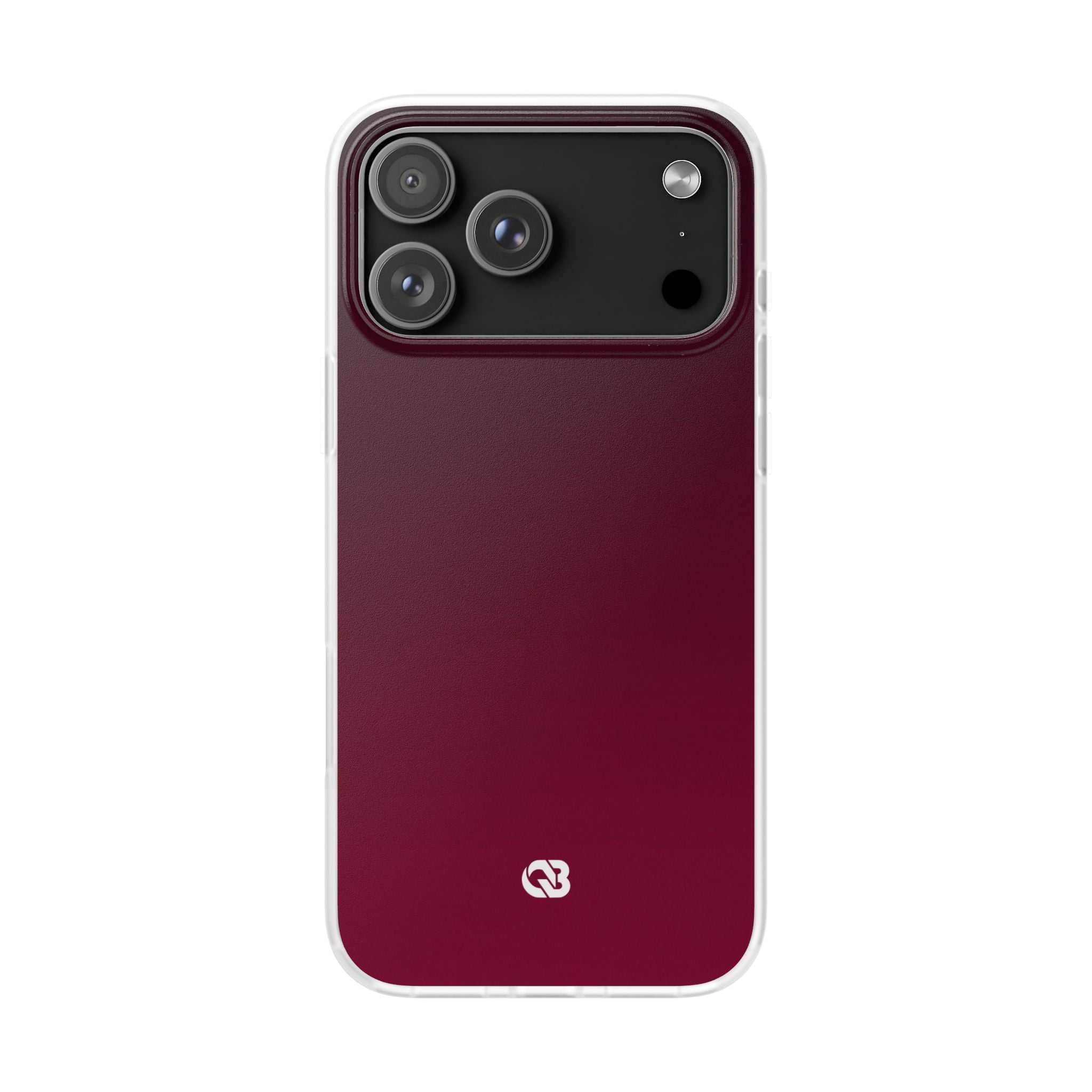 Red Lite Phone Case for iPhone - Deep Sangria Gradient