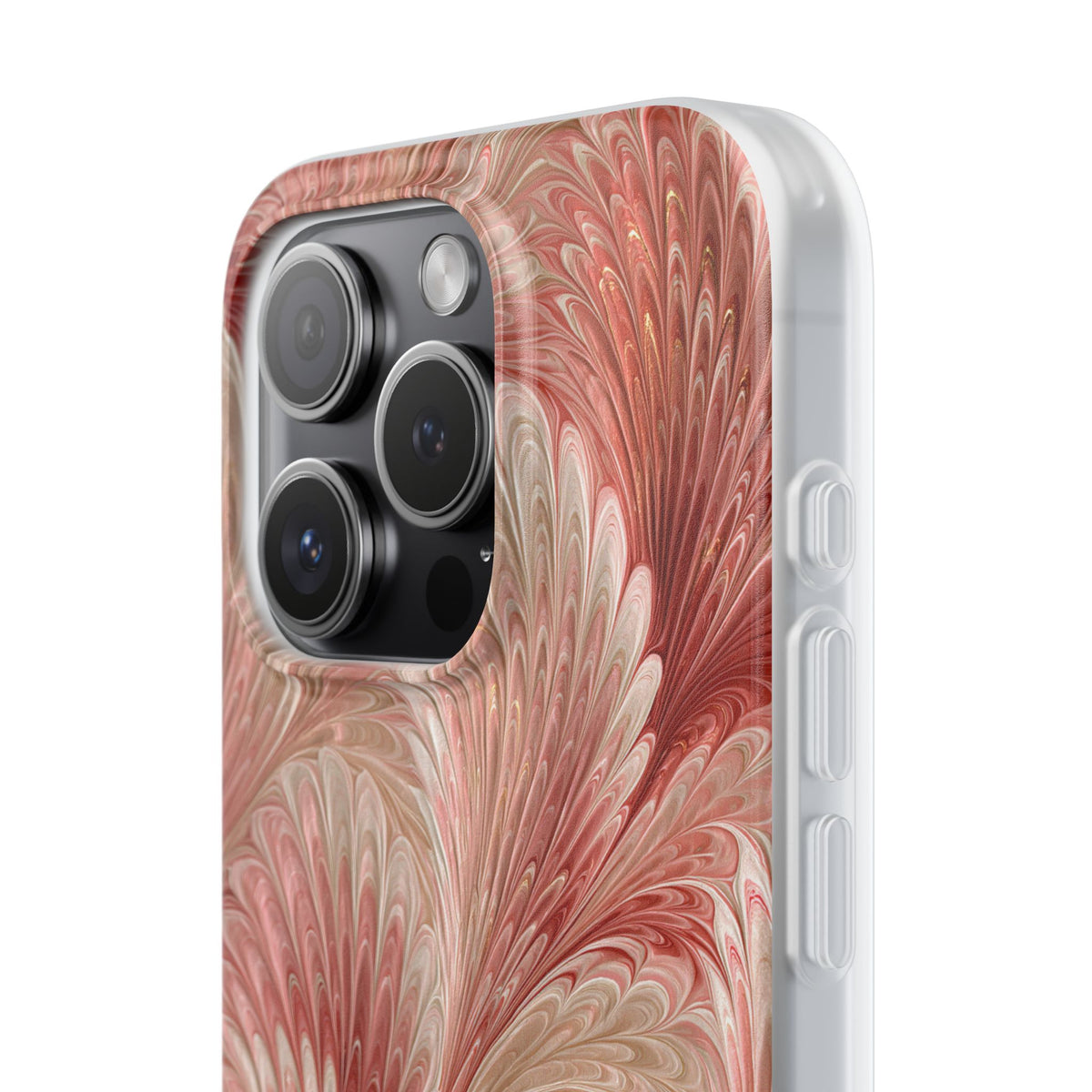 Blush Petal Plume · Lite Phone Case for iPhone · Pink