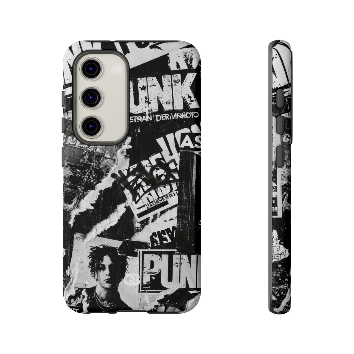 Underground Punk Collage · Tough Phone Case for Samsung · Black