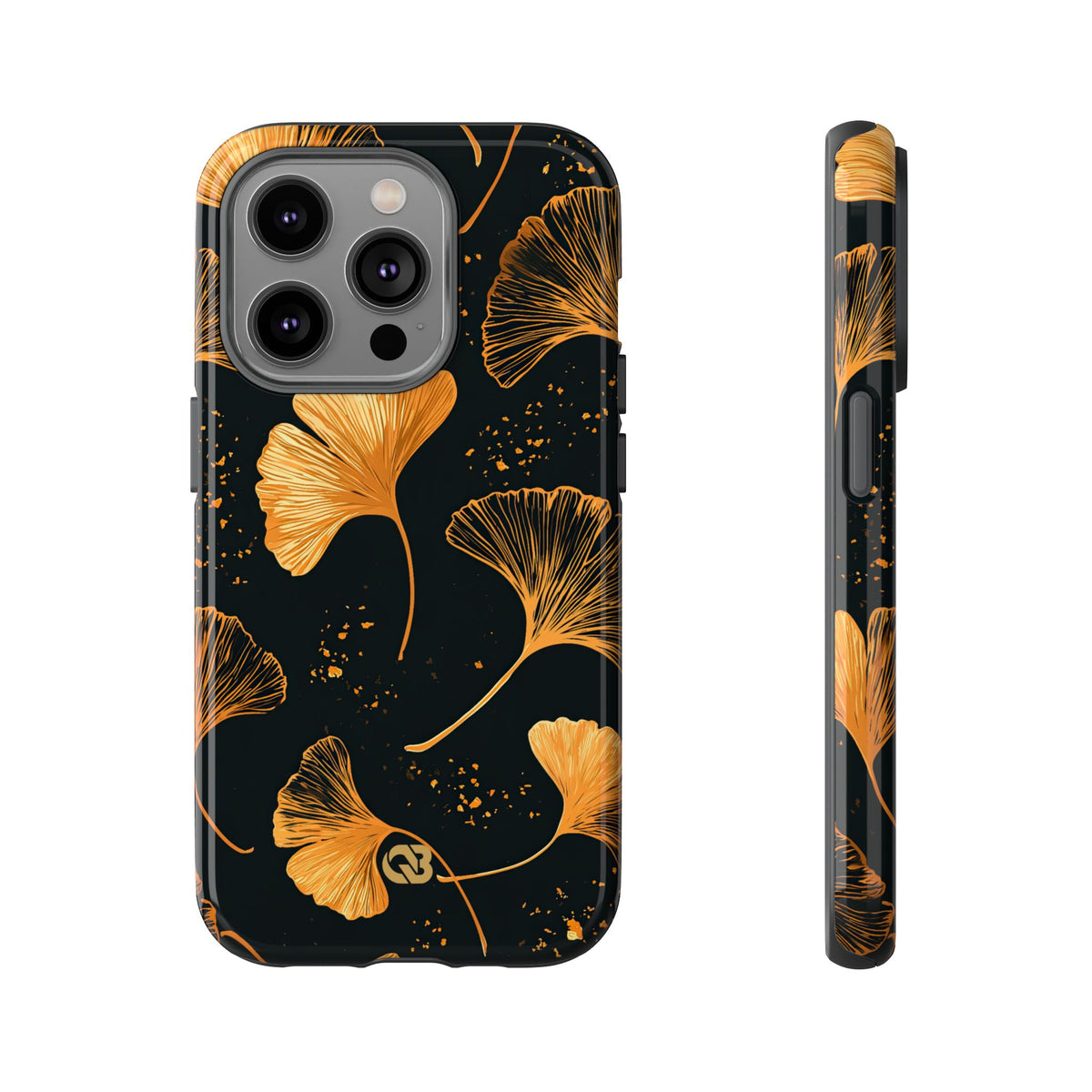 Gilded Ginkgo · Tough Phone Case for iPhone · Gold