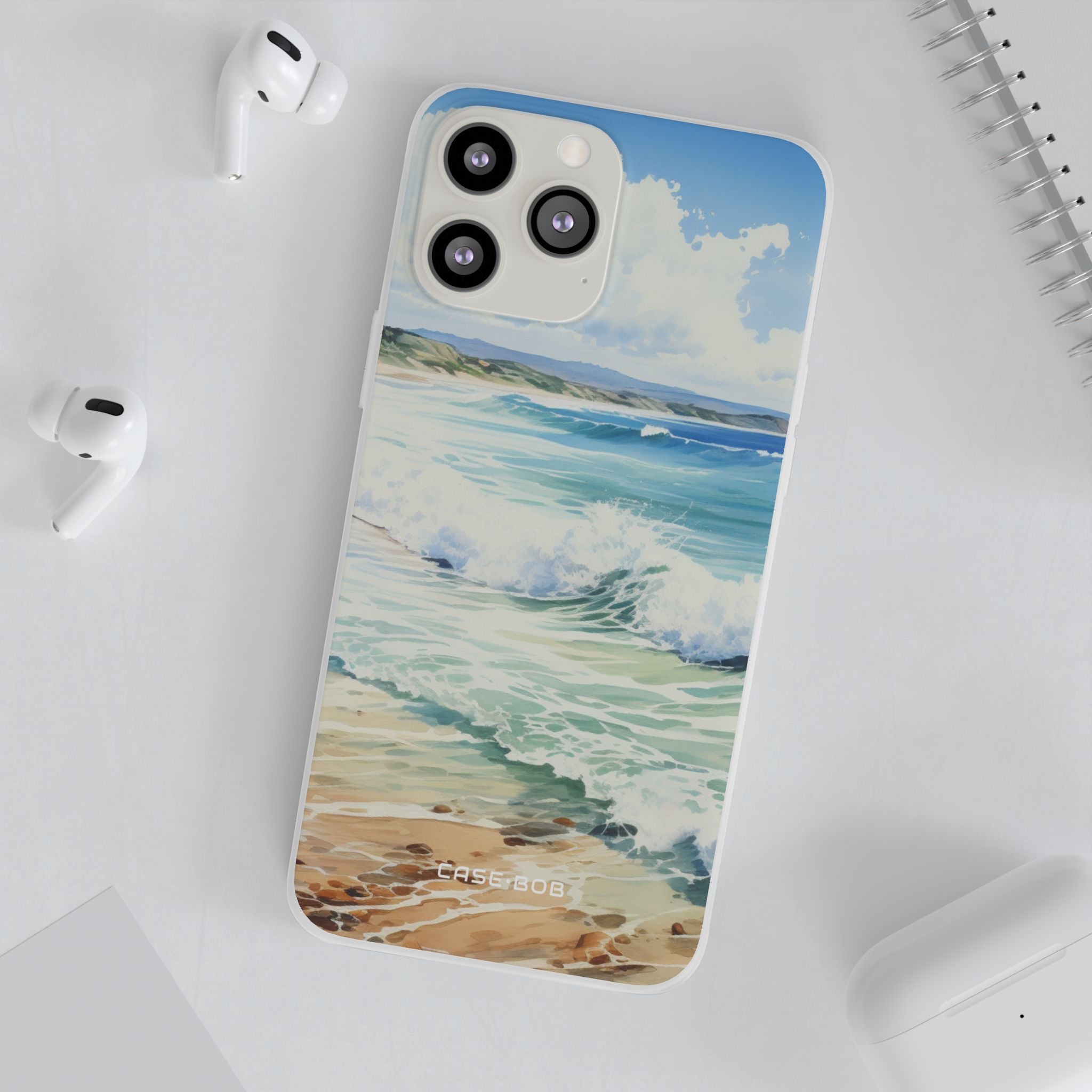 Vaahdonomainen aaltotuuli iPhone 13 Pro Max - Soft