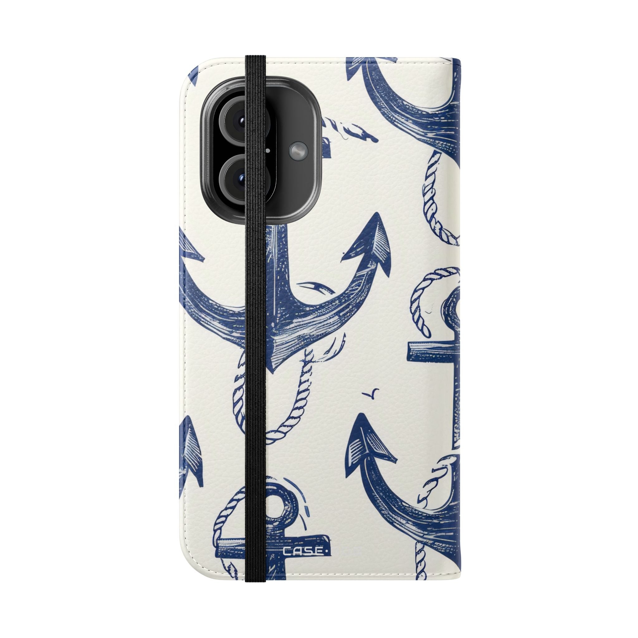 Blue Anchor Breeze - iPhone 16 Case - Wallet