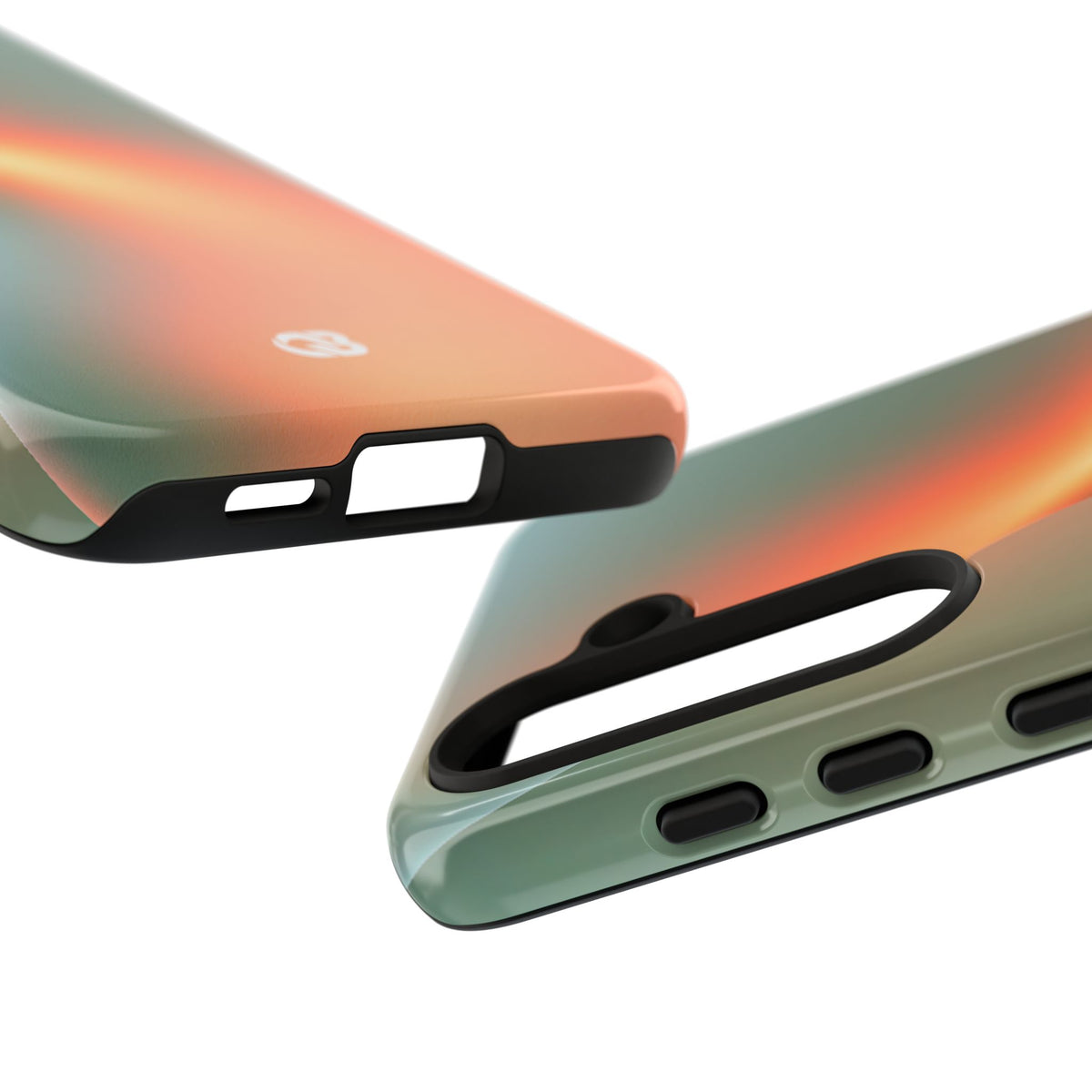 Radiant Contour · Tough Phone Case for Samsung · Orange