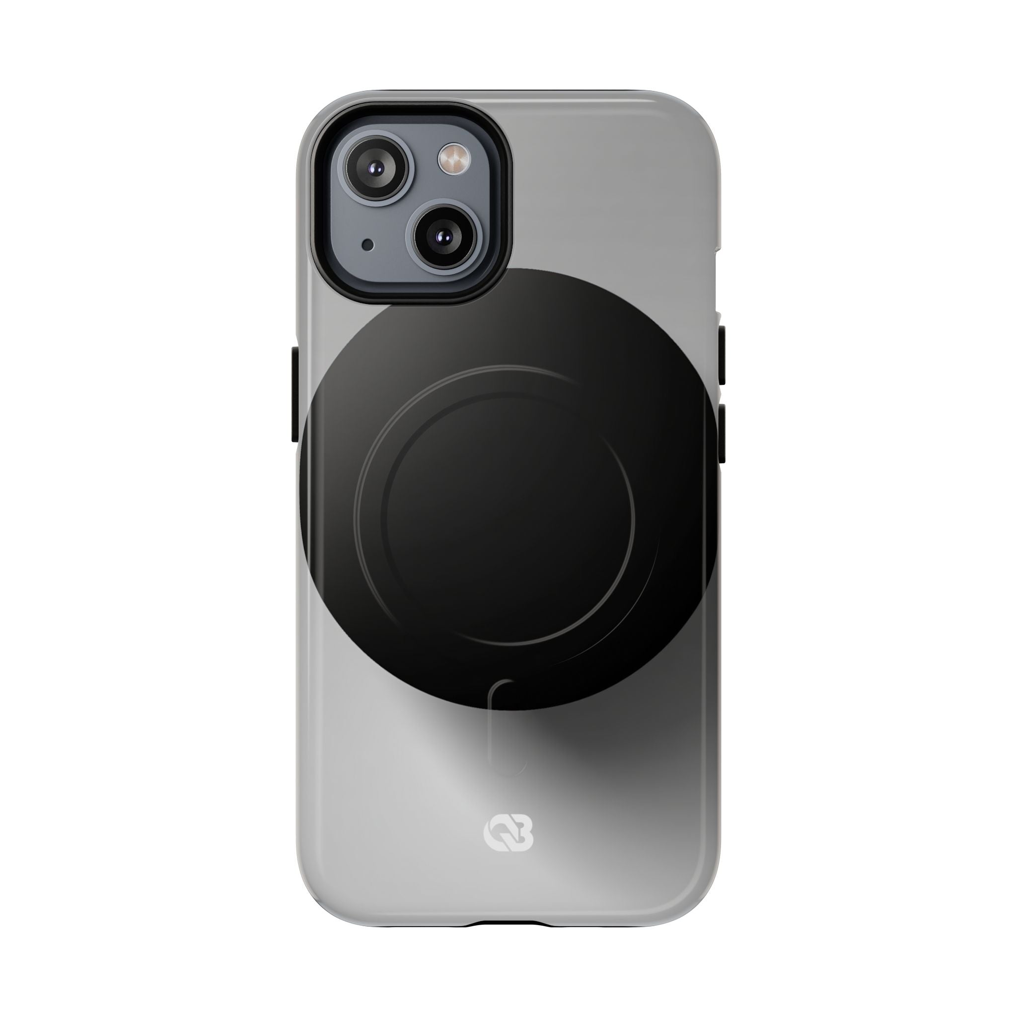 Grey Tough 2.0 Magsafe Phone Case for iPhone - Matte Onyx Sphere