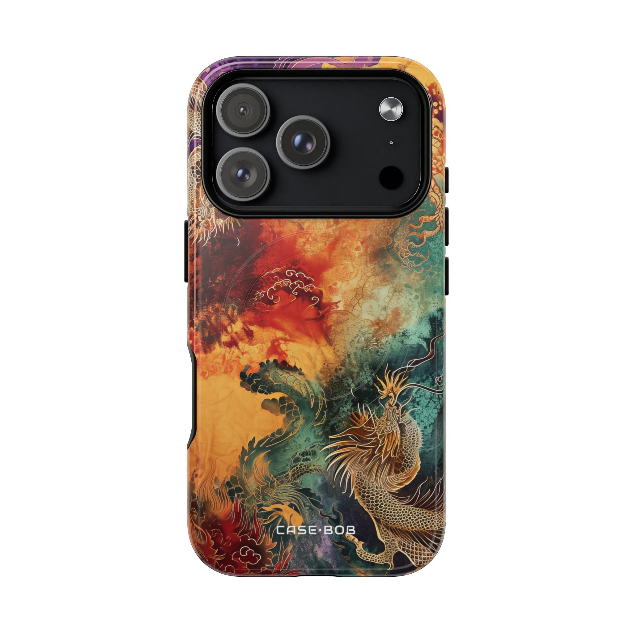 Dragon Ember iPhone 17 Pro Case - Tough+ - CASE•BOB