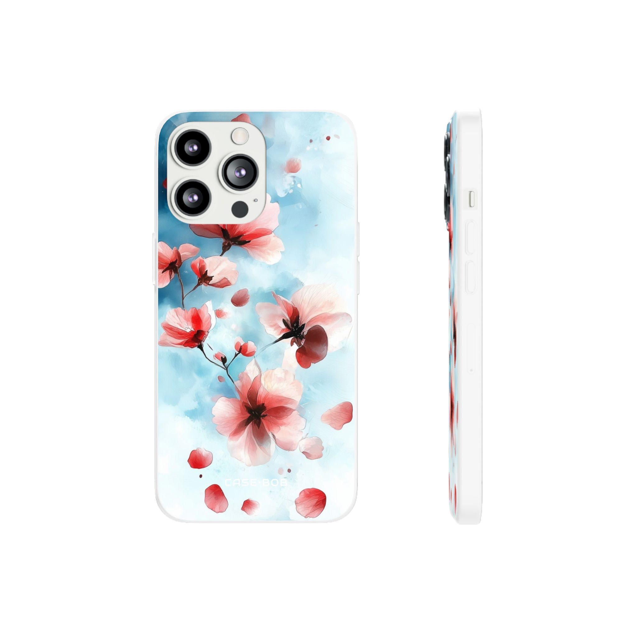 Roze Bloesem Drift iPhone 13 Pro - Soft
