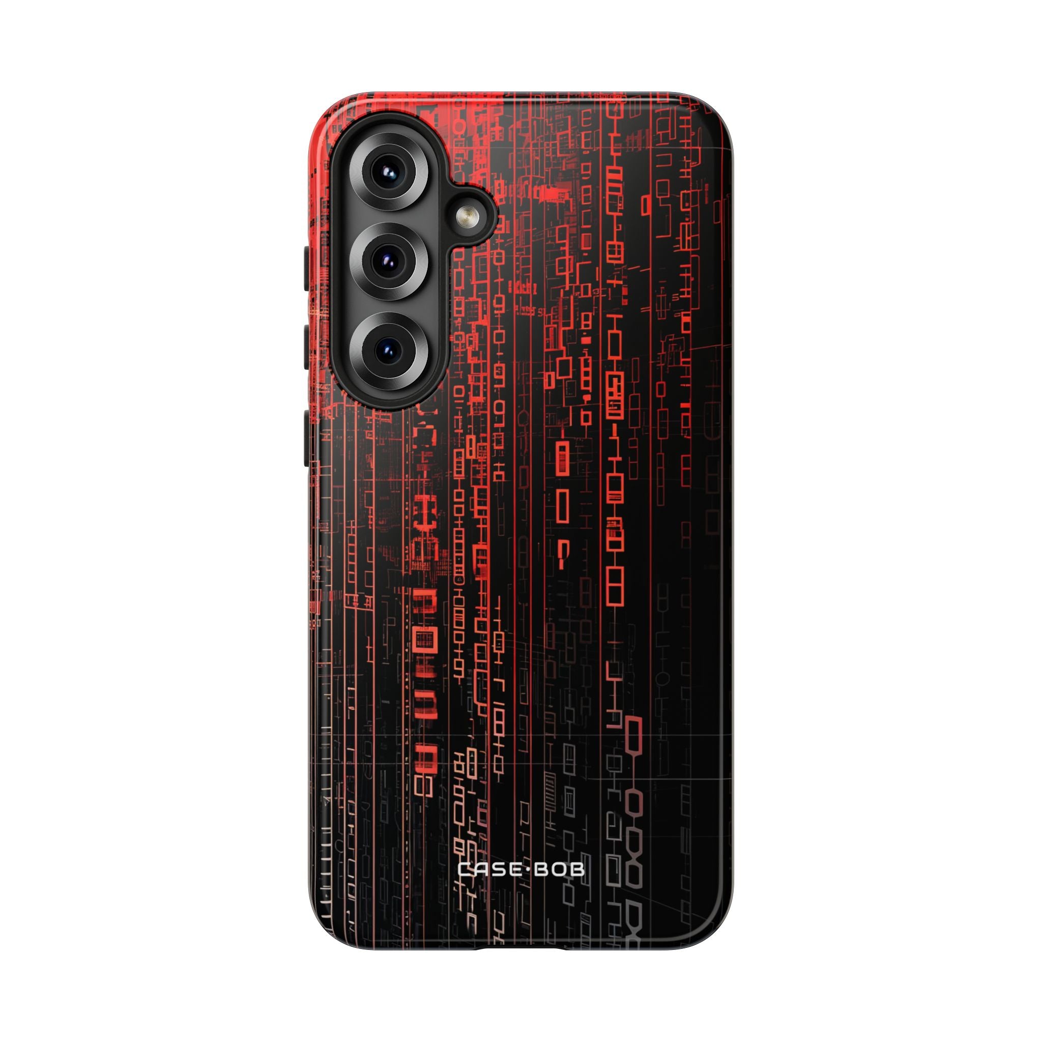 Crimson Glyphs Samsung S25 Plus Case - Tough