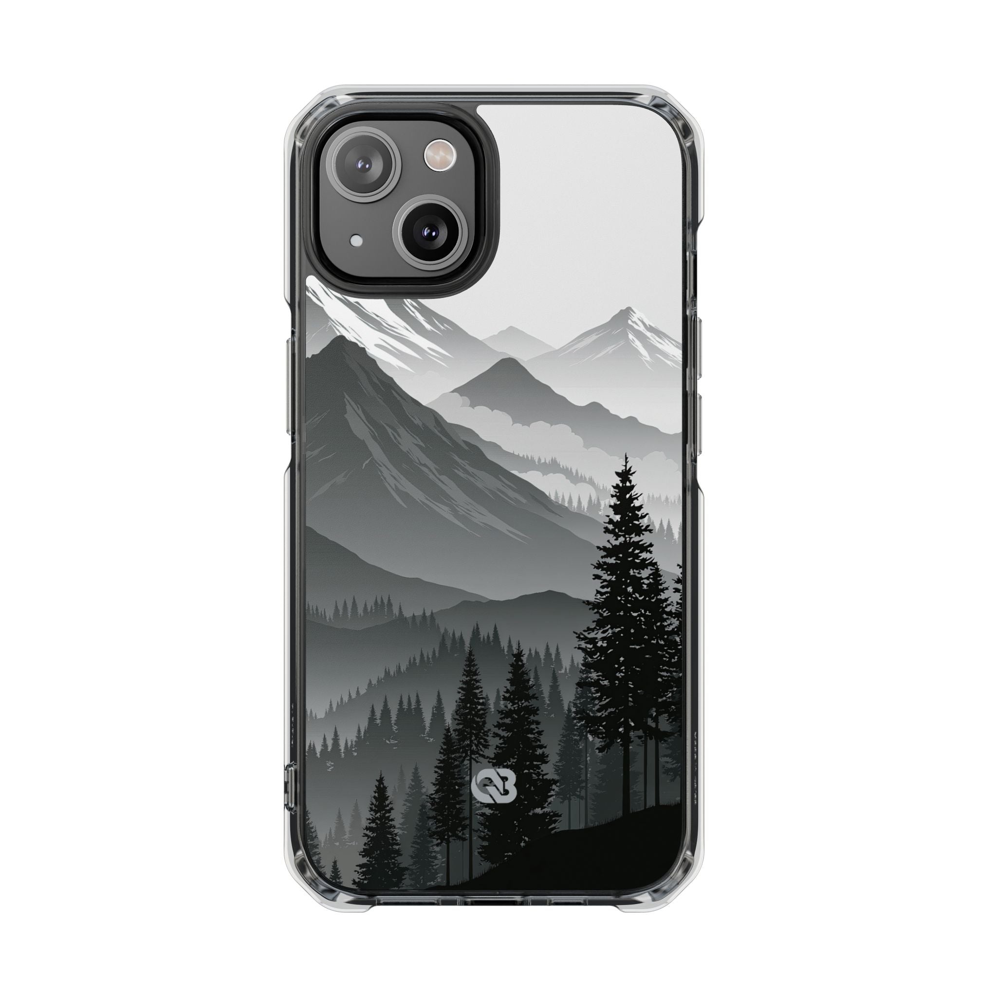 Grey Impact MagSafe Phone Case for iPhone - Granite Ridge Mist