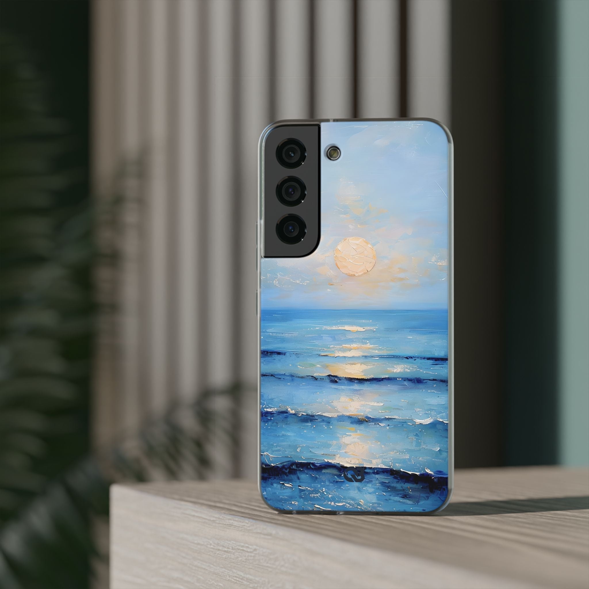 Cerulean Shoreline Sun · Soft Θήκη για Samsung