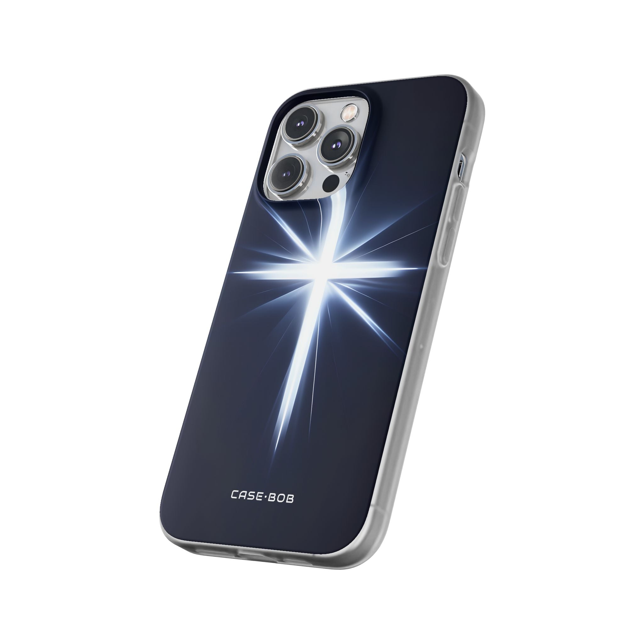 Glødende Crossburst iPhone 14 Pro Max Cover - Soft