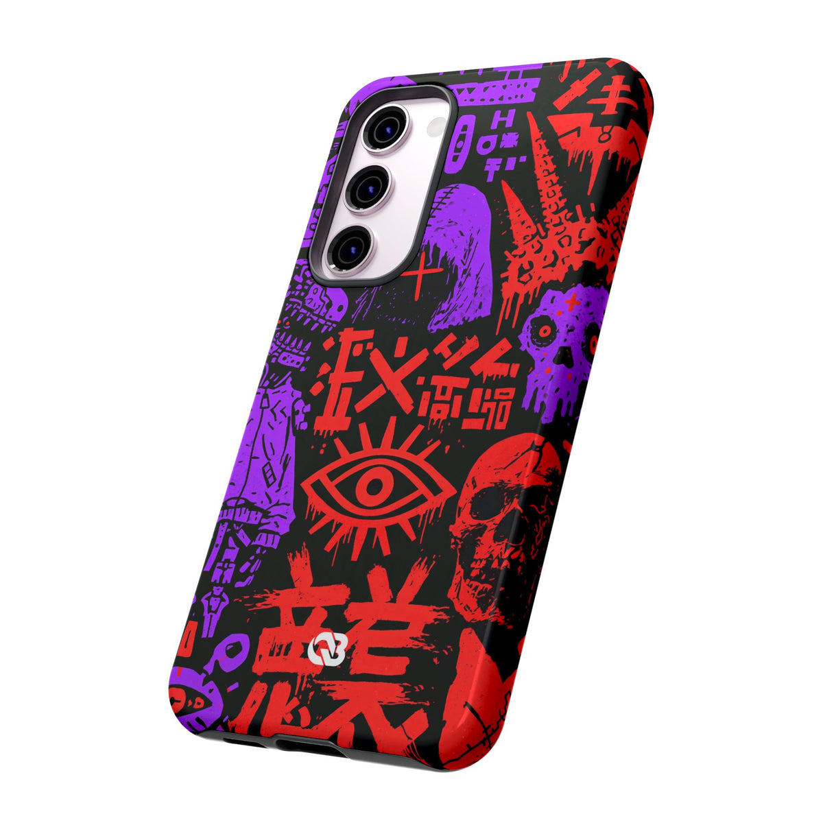 Underground Cyber Glyphs · Tough Phone Case for Samsung · Black