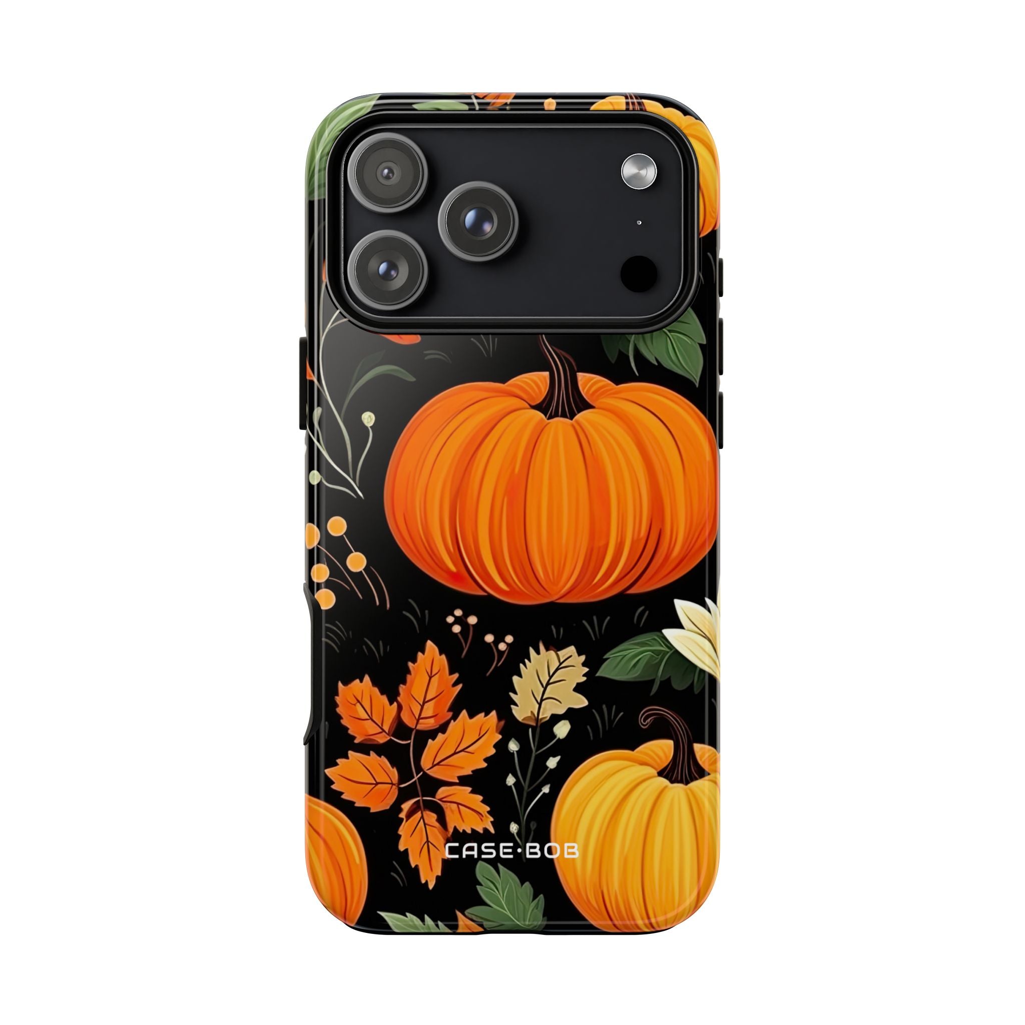 Pumpkin Glow iPhone 17 Pro Max Case - Tough
