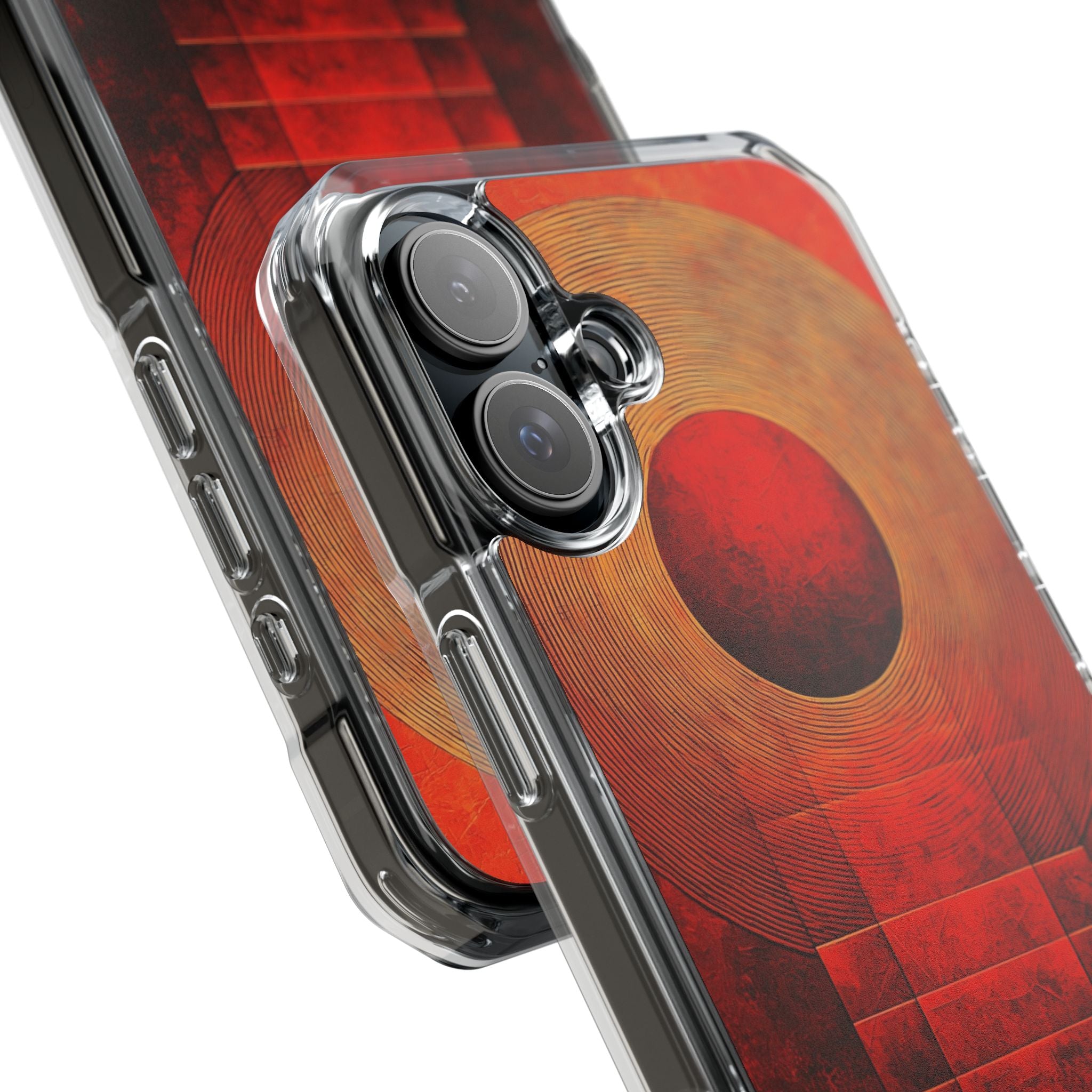 Crimson Solar Halo · Impact Phone Case for iPhone · Magsafe