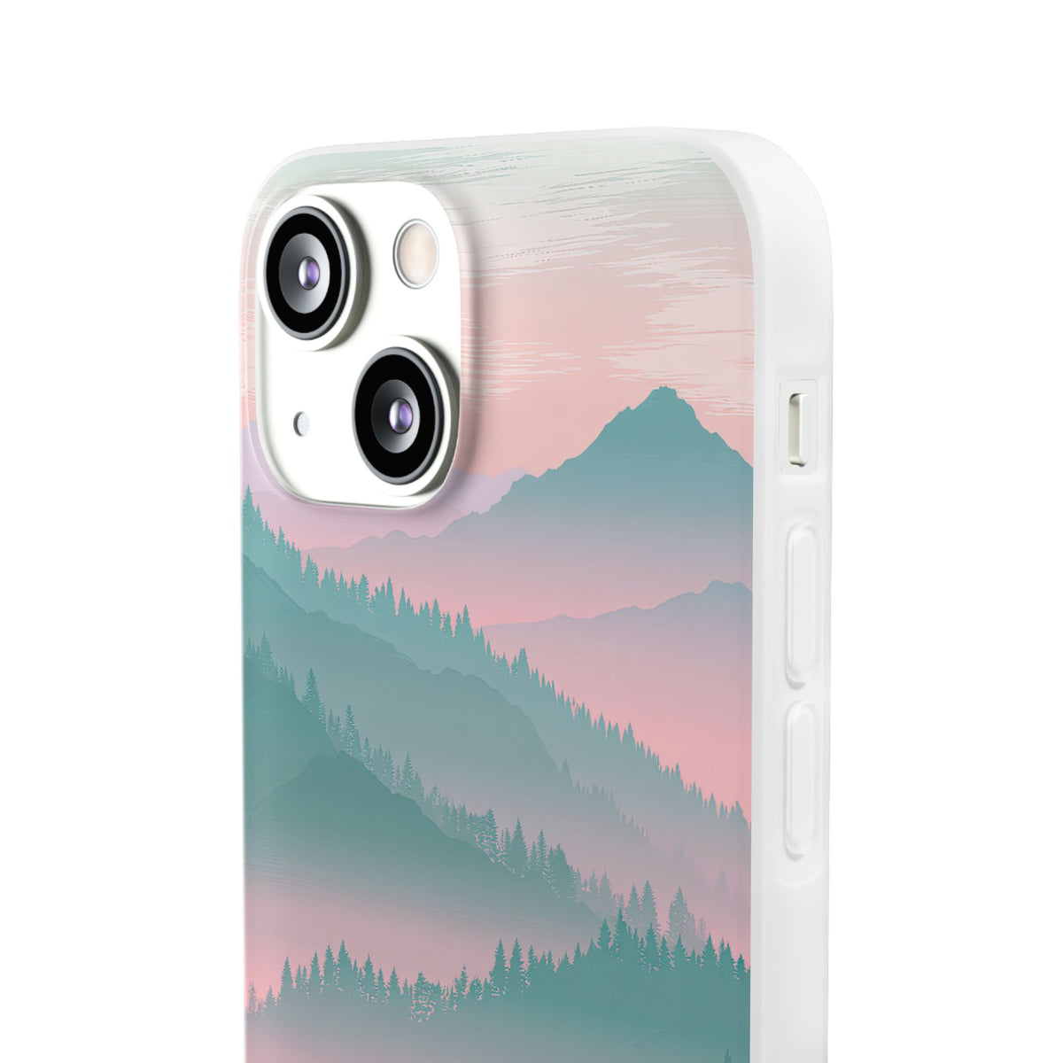 Alpine Horizon · Lite Phone Case for iPhone · Green