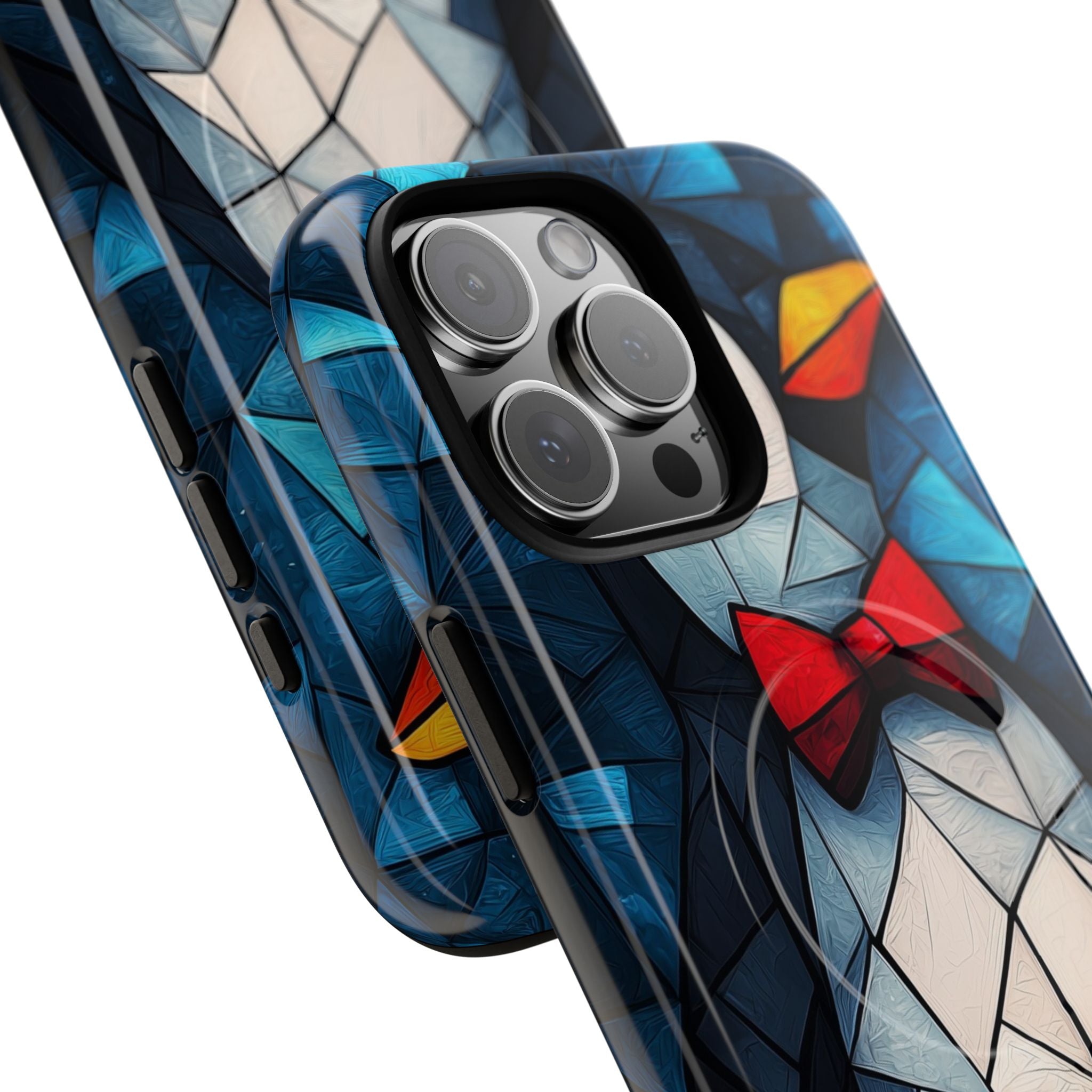Mosaic Bowtie Penguin · Tough+ Phone Case for iPhone · Magsafe