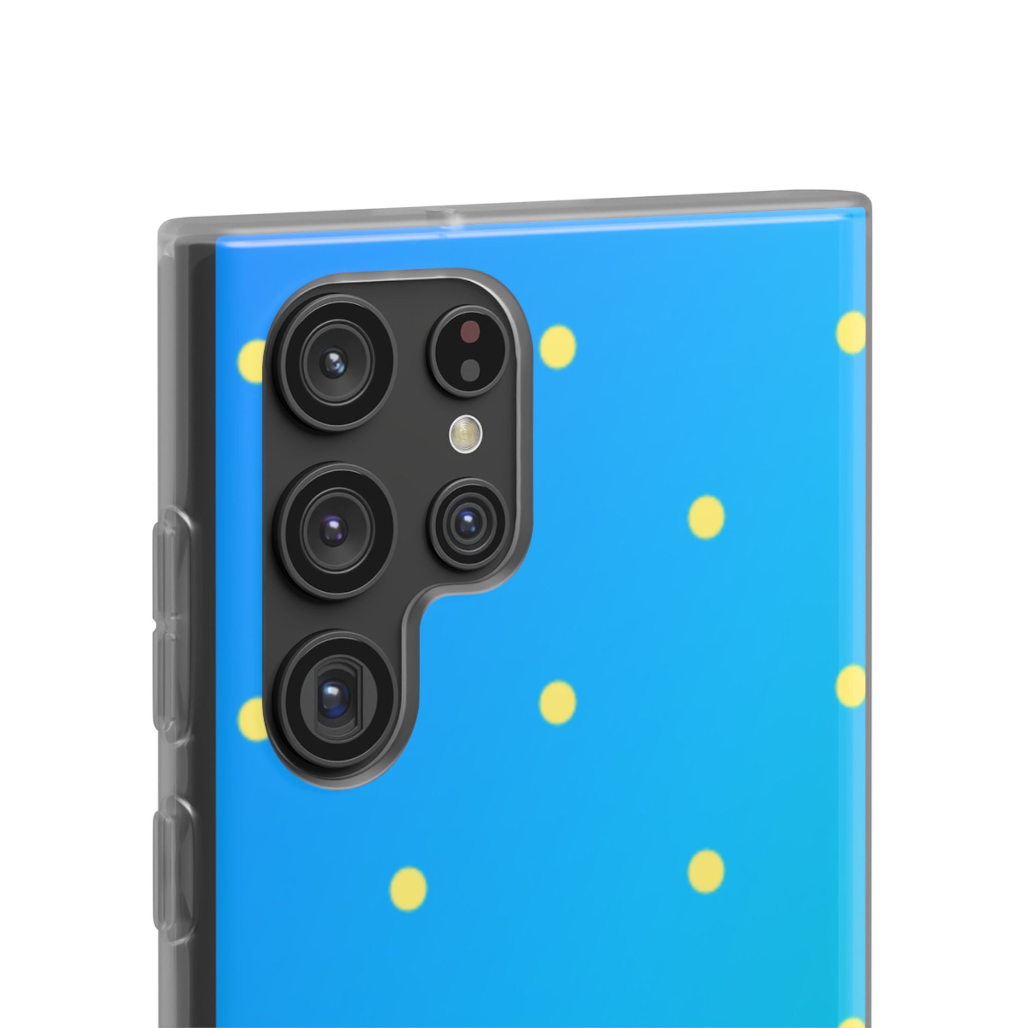 Cyan Sun Dots · Soft