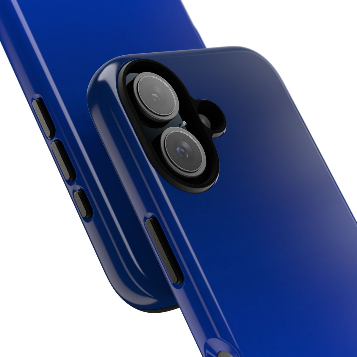 Blue Tough Phone Case for iPhone - Cobalt Depth Shift