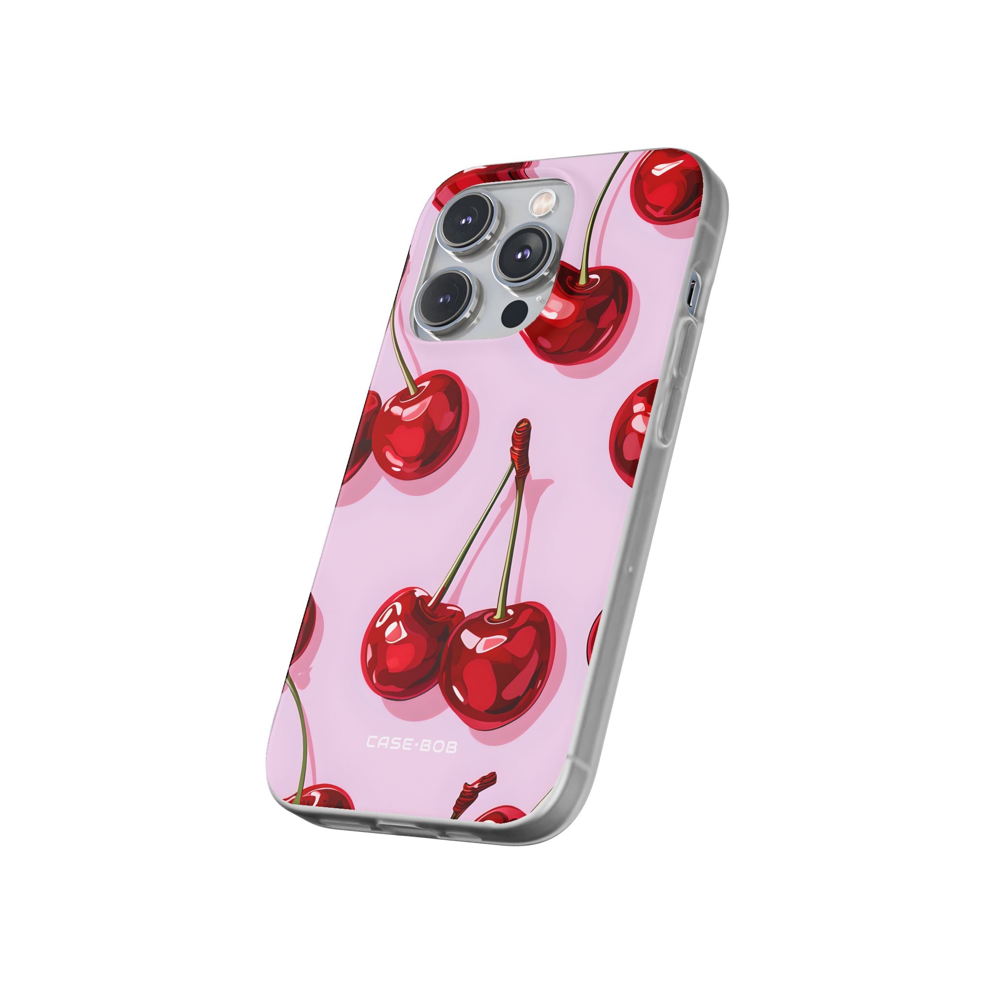 Glossy Cherry Burst iPhone 14 Pro Case - Soft - CASE•BOB