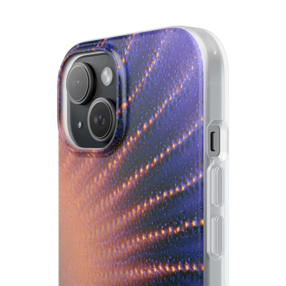 Luminous Aura Burst · Lite Phone Case for iPhone · Blue