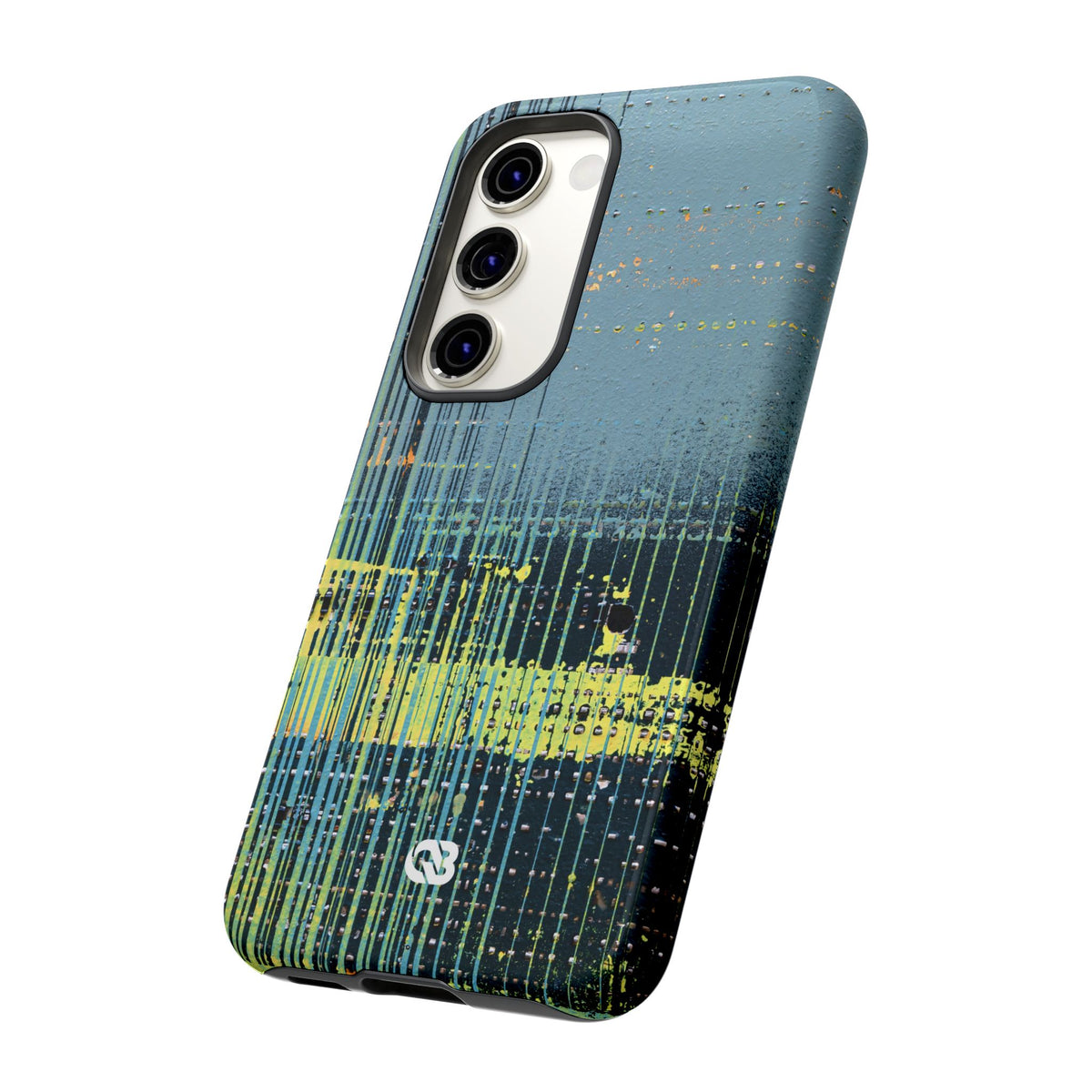 Acid Raster Circuit · Tough Phone Case for Samsung · Teal