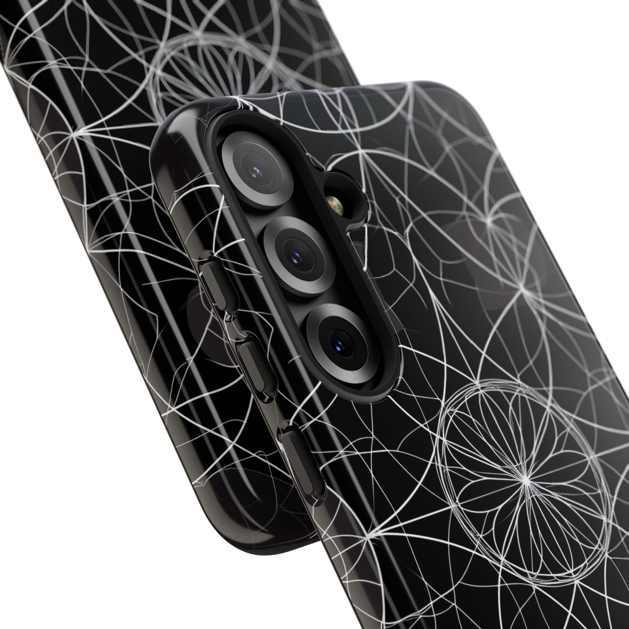 Radiant Petal Orbit Samsung S25 Plus Case - Tough