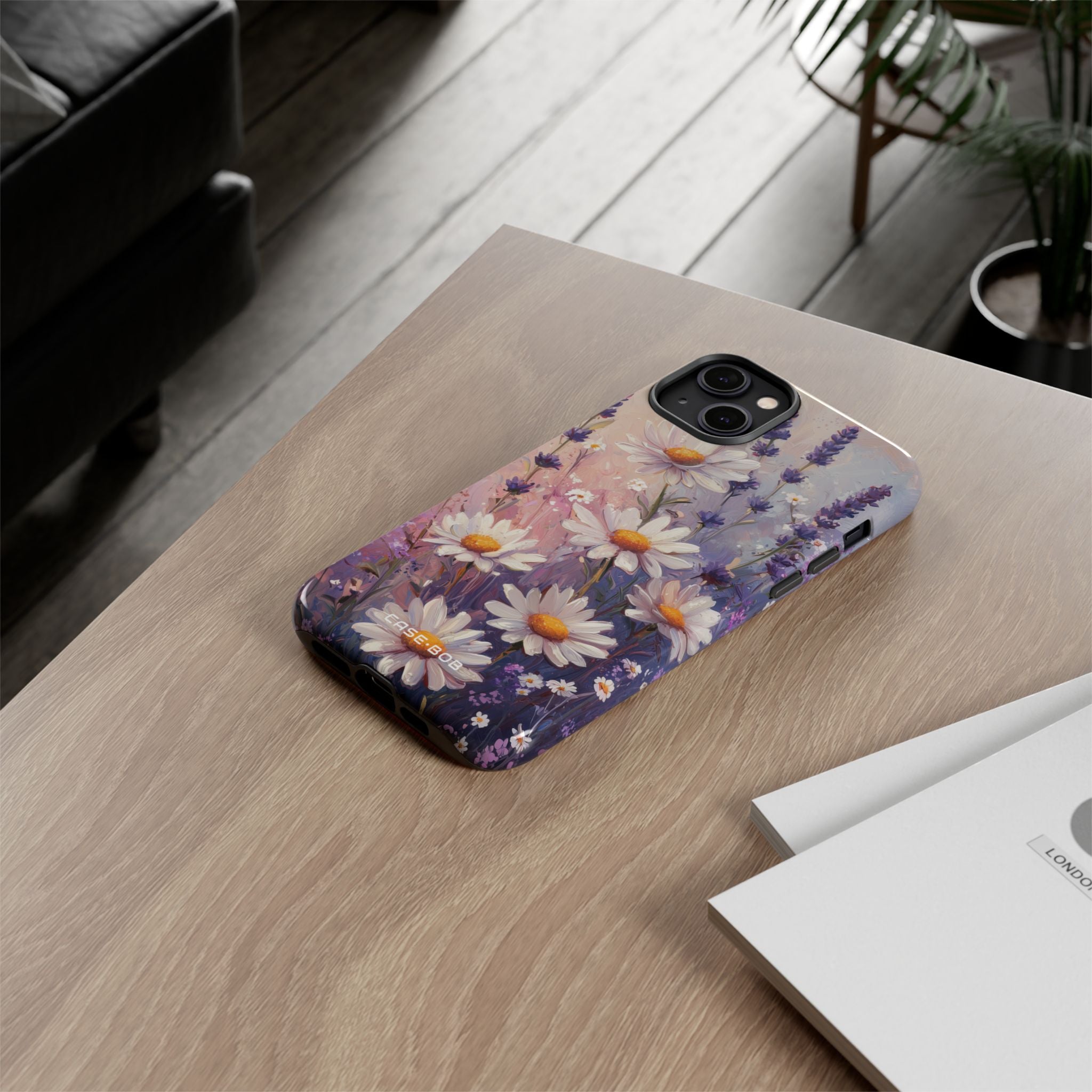 Daisy Lavender Bloom iPhone 14 Plus Case - Tough