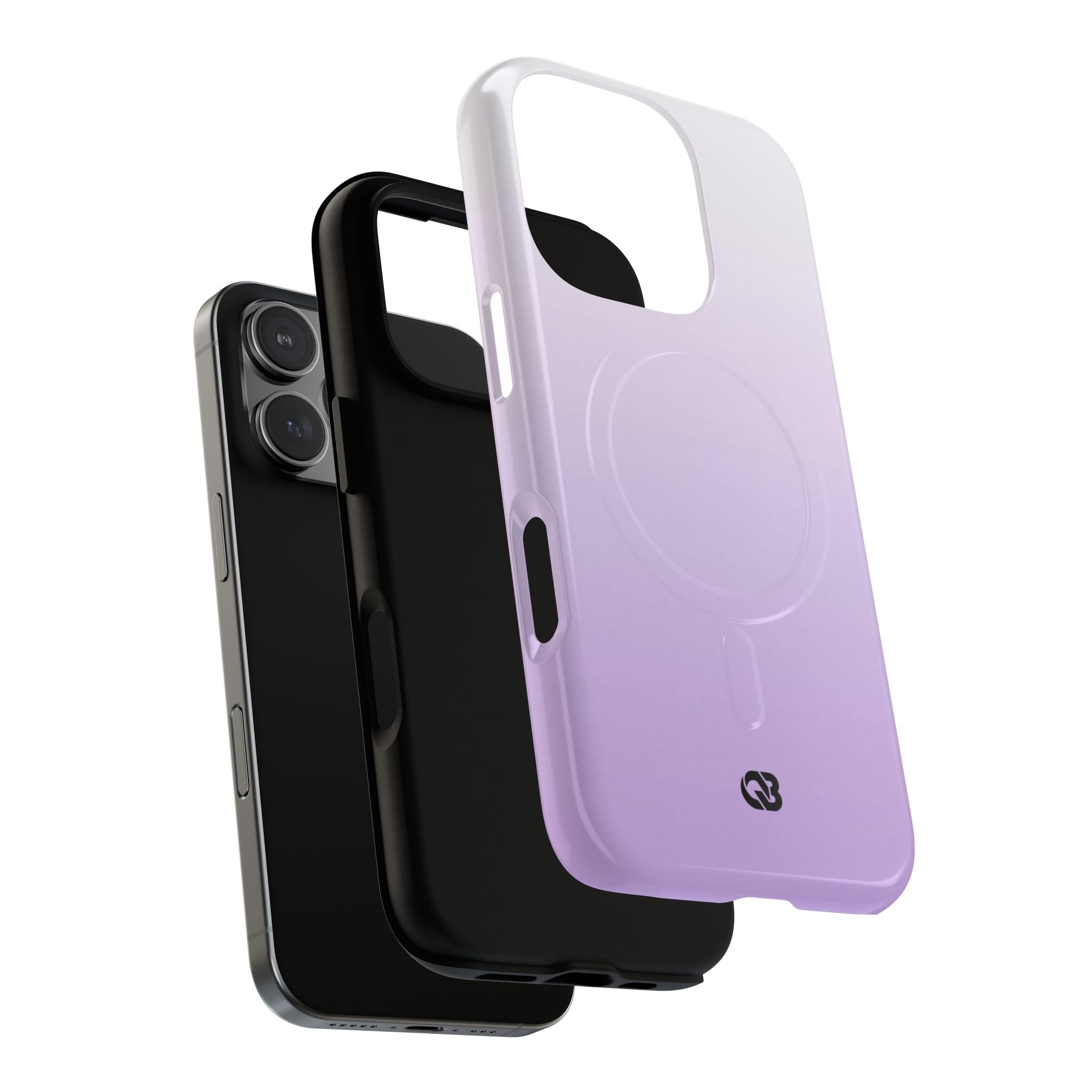 Purple Tough 2.0 Magsafe Phone Case for iPhone - Frosted Lavender Fade